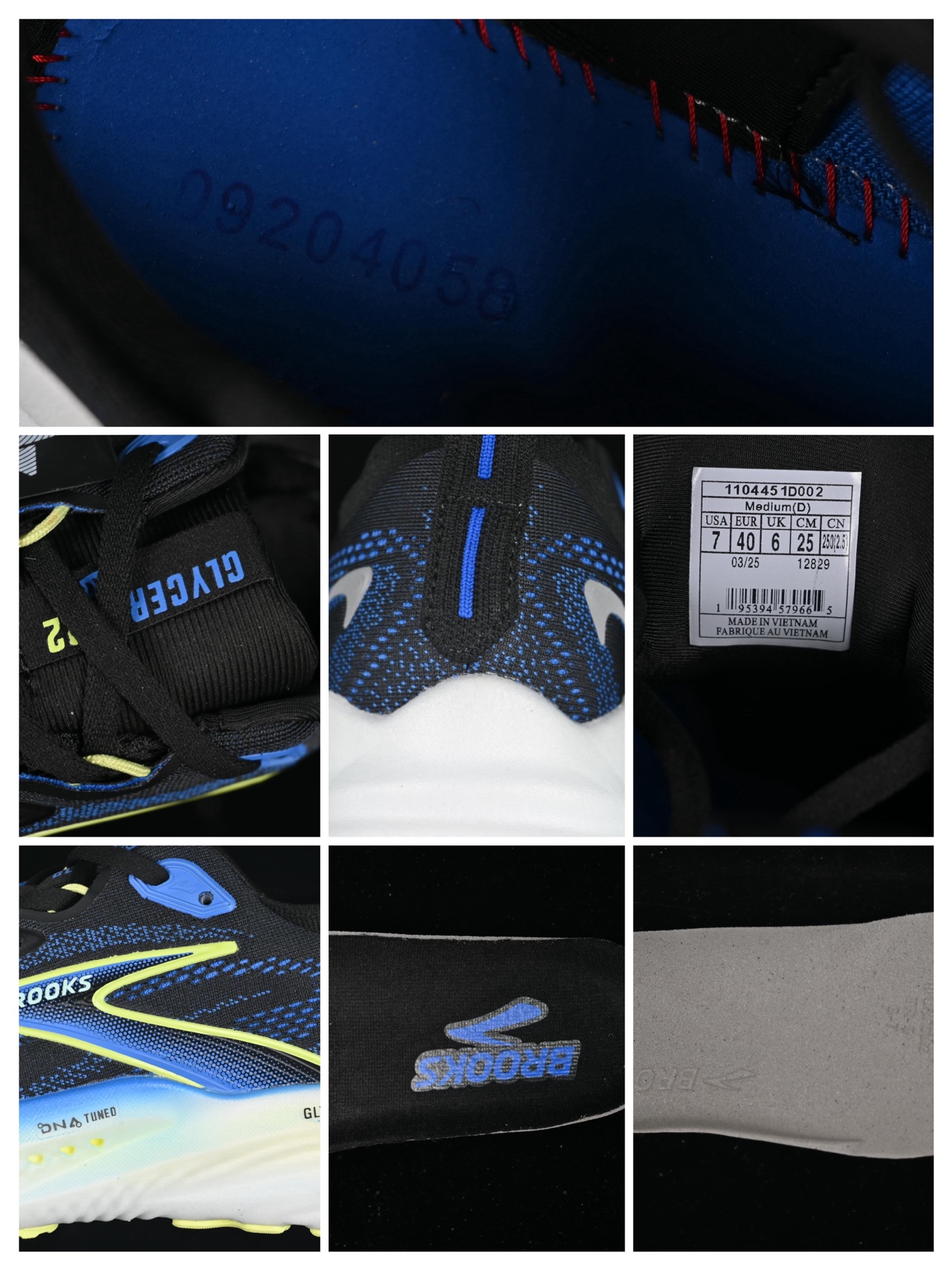 💰240纯原
Brooks Glycerin 22 布鲁克斯 缓震马拉松氮气慢跑鞋 1104451D002
尺码：36 36.5 37 38 38.5 39 40 40.5 41 42 42.5 43 44 44.5 45 46 G.D4