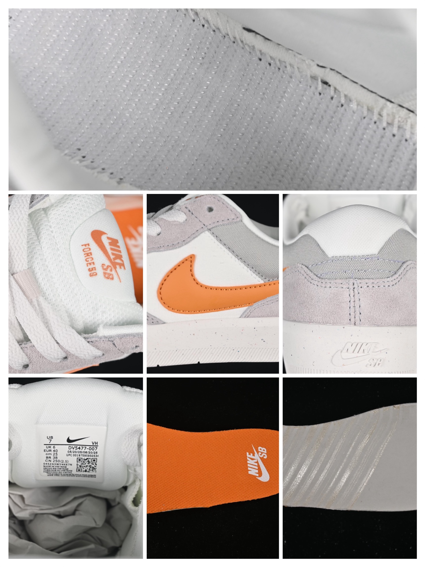 💰200纯原
 Nike SB Force 58 耐克简版复古滑板鞋 DV5477-007
尺码：35.5 36 36.5 37.5 38 38.5 39 40 40.5 41 42 42.5 43 44 44.5 45 AJD4