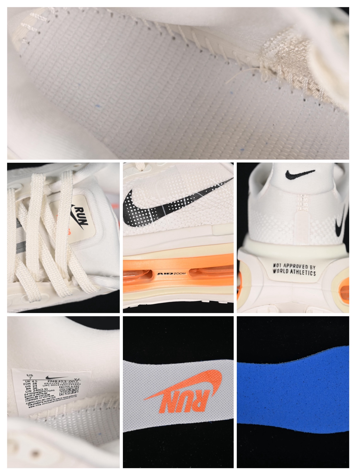💰260纯原
Nike Air Zoom Zoom Premium 耐克网面厚底气垫跑鞋 FN8453-007
尺码：36 37.5 38 39 40 41 42 43 44 45 X.D4