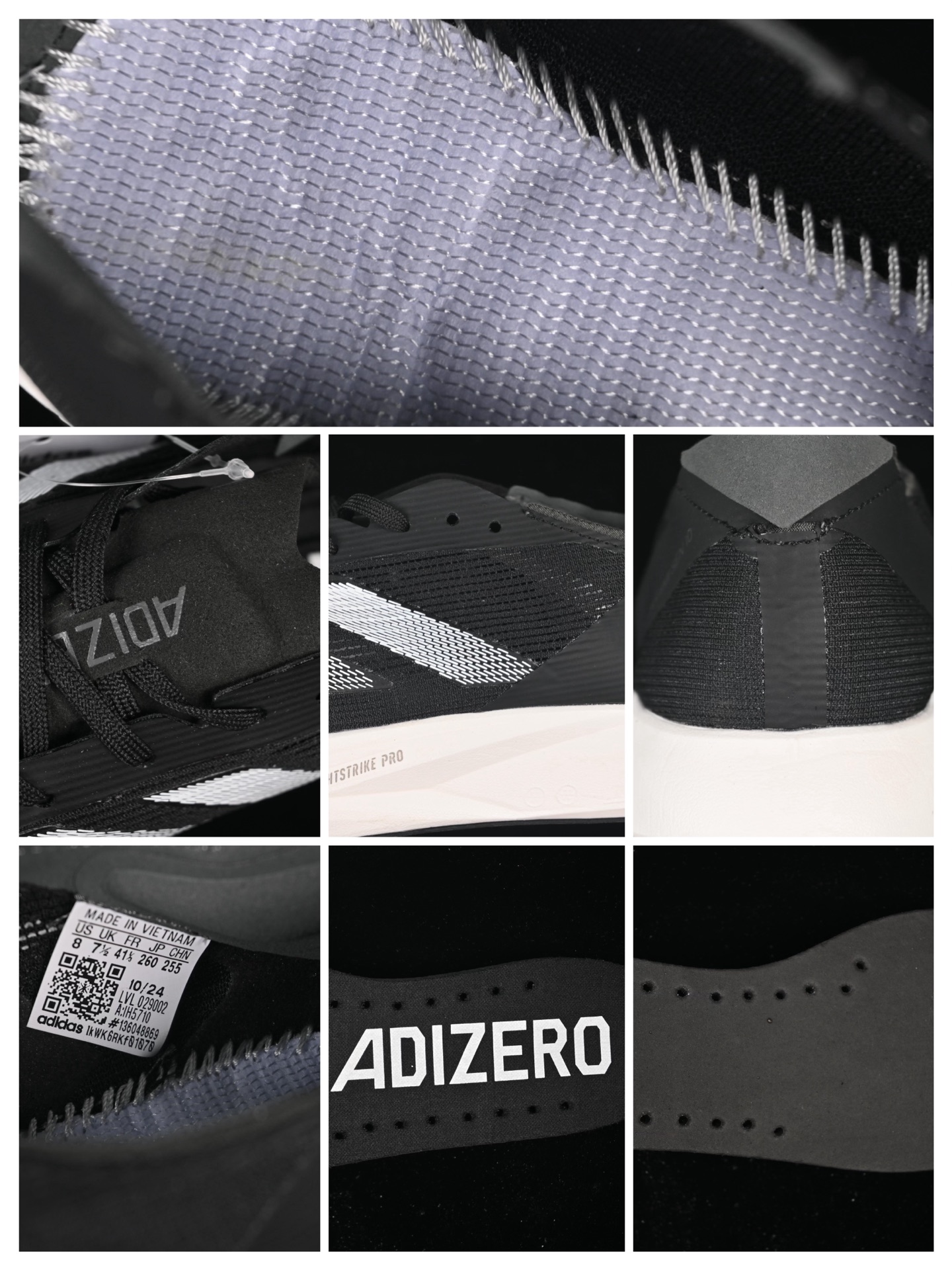 💰220纯原
Adidas Adizero Takumi Sen 10 M IH5710 阿迪透气低帮轻盈透气跑步鞋
尺码：36 36.5 37 38 38.5 39 40 40.5 41 42 42.5 43 44 44.5 45 3.D4