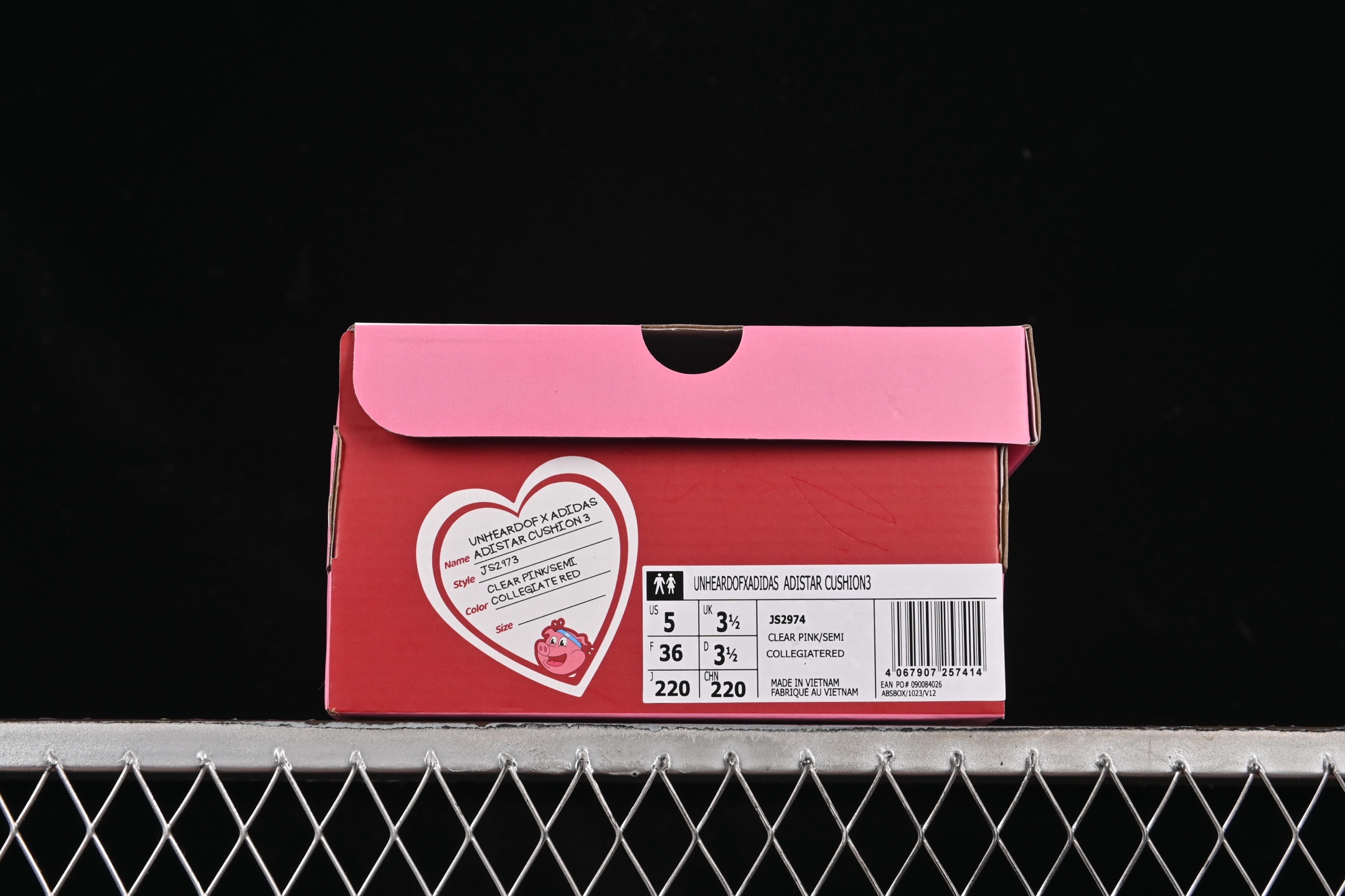 💰300纯原
Unheardof x Adidas Originals Adistar Cushion "Captain Piggy" JS2974 阿迪复古舒适防滑减震生活休闲鞋
尺码:35 36 36.5 37 38 38.5 39 40 40.5 41 42 42.5 43 44 44.5 45 N.D4
