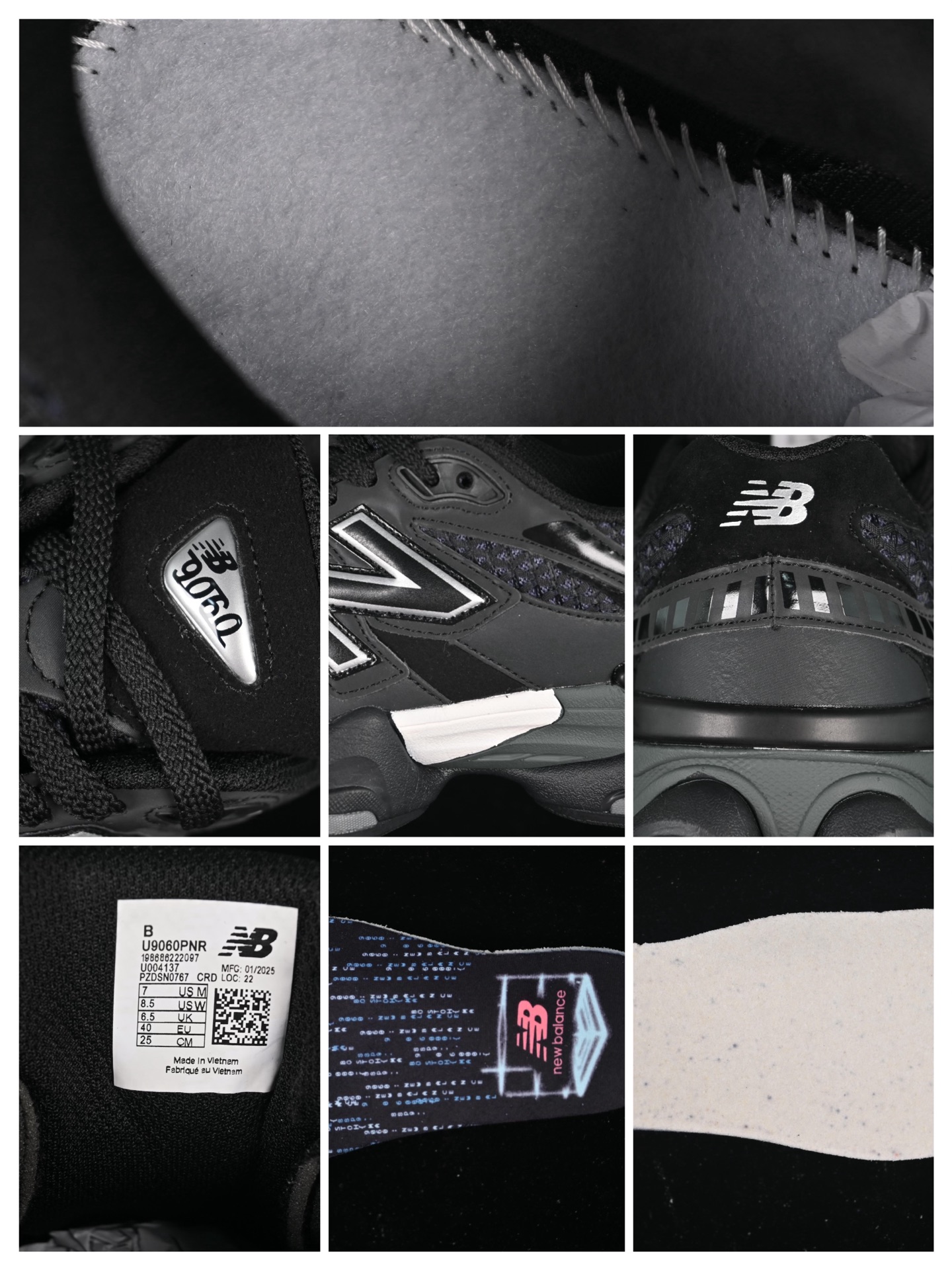 💰190纯原
 New Balance NB9060 复古休闲运动慢跑鞋 U9060PNR
#最强性价版 采用大面积网眼以及麂皮材质覆盖鞋身，还原经典气质。搭载ABZORB避震科技，由泡沫聚酯制成，上脚可以有效减少由鞋底反弹对身体及双腿的冲击力
尺码：36 37 37.5 38 38.5 39 40 40.5 41 42 42.5 43 44 44.5 45 46.5 F.C3