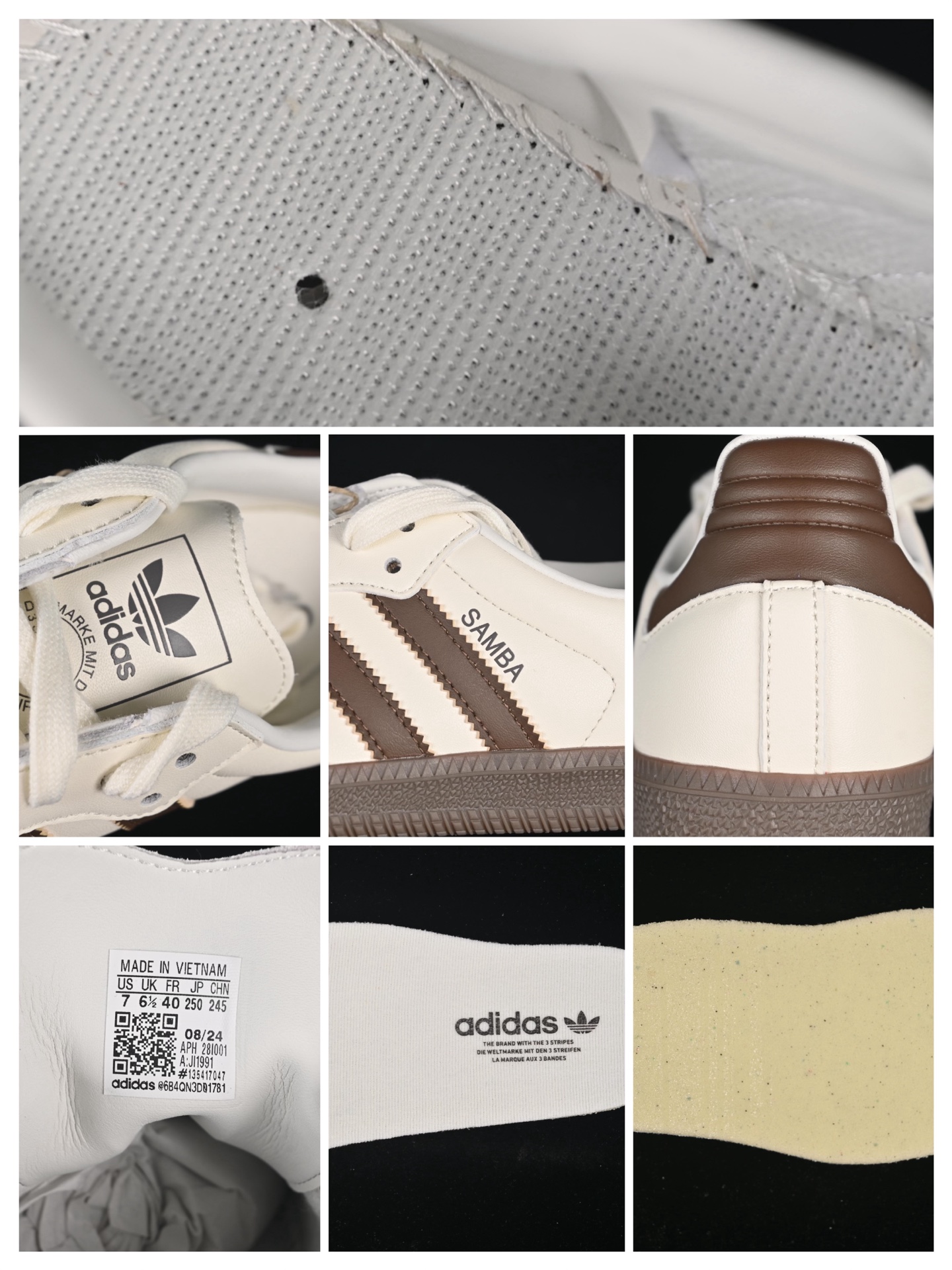  Adidas Originals Samba OG JI1991 阿迪达斯经典款复古休闲板鞋
尺码：