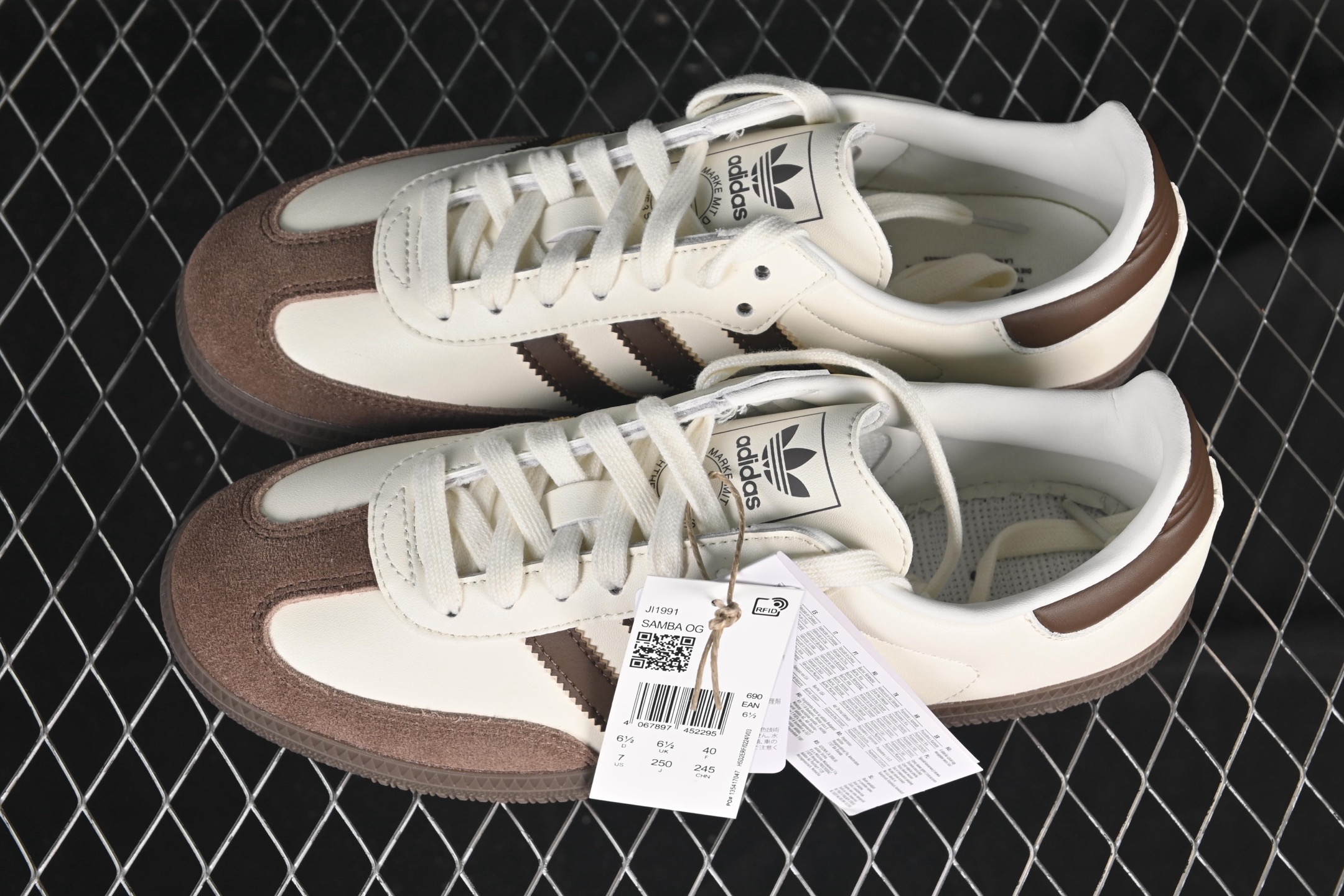  Adidas Originals Samba OG JI1991 阿迪达斯经典款复古休闲板鞋
尺码：