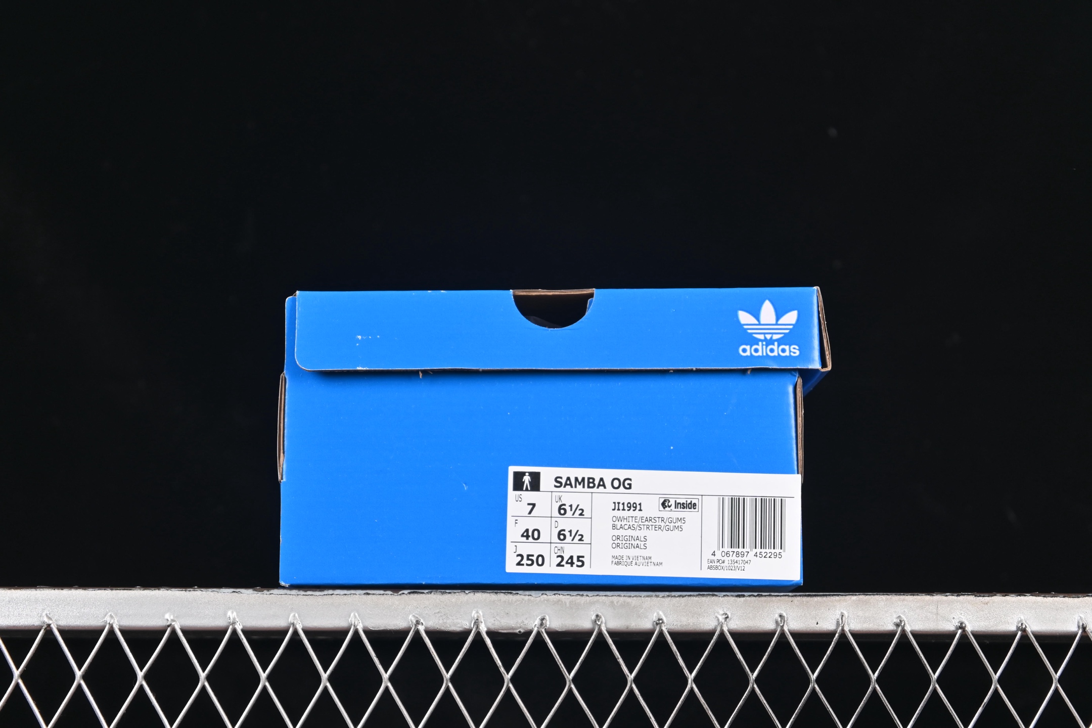  Adidas Originals Samba OG JI1991 阿迪达斯经典款复古休闲板鞋
尺码：