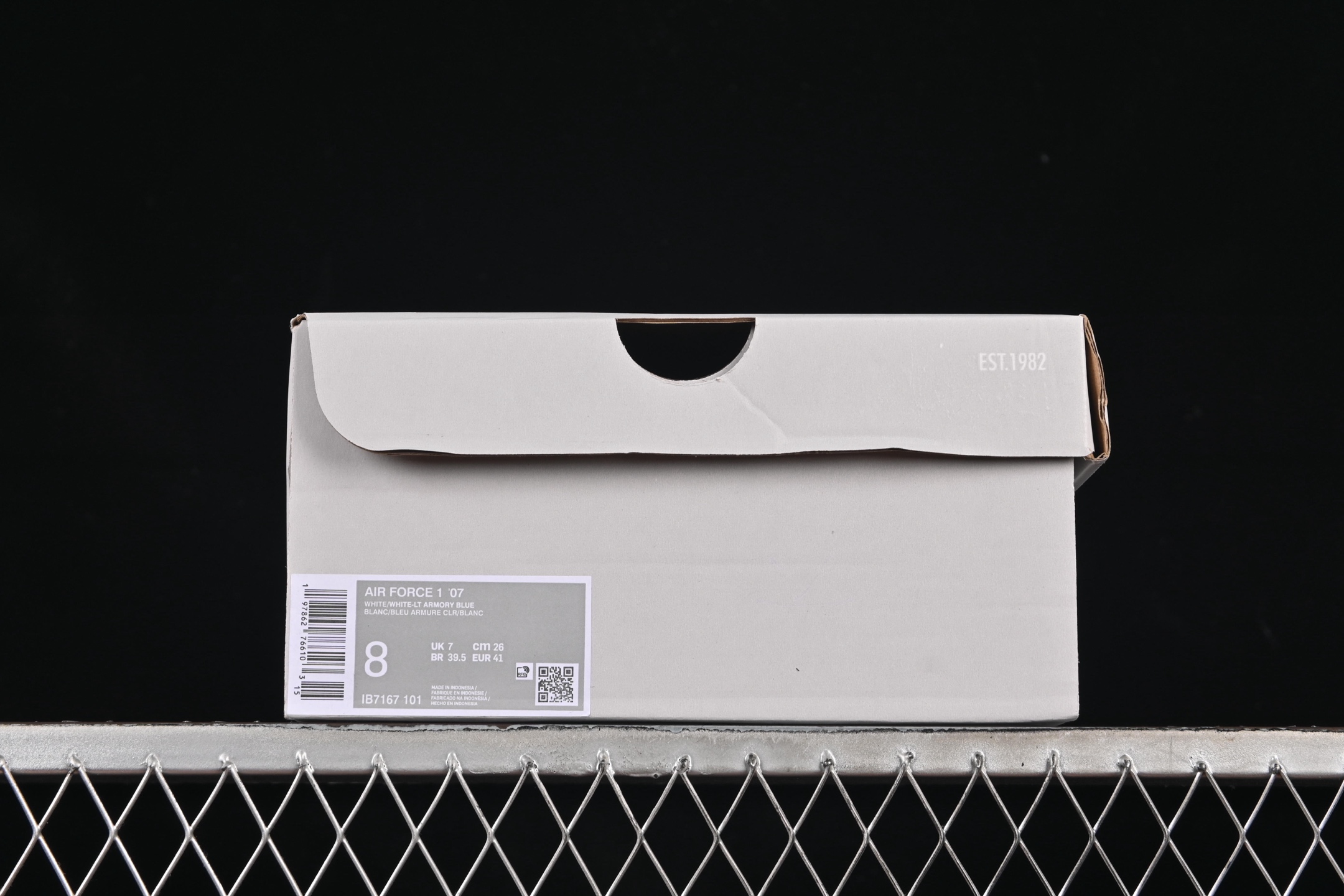 💰240纯原
 Nike Air Force 1'07 Low 空军一号低帮休闲板鞋 IB7167-101
尺码：36 36.5 37.5 38 38.5 39 40 40.5 41 42 42.5 43 44 44.5 45 K.D4