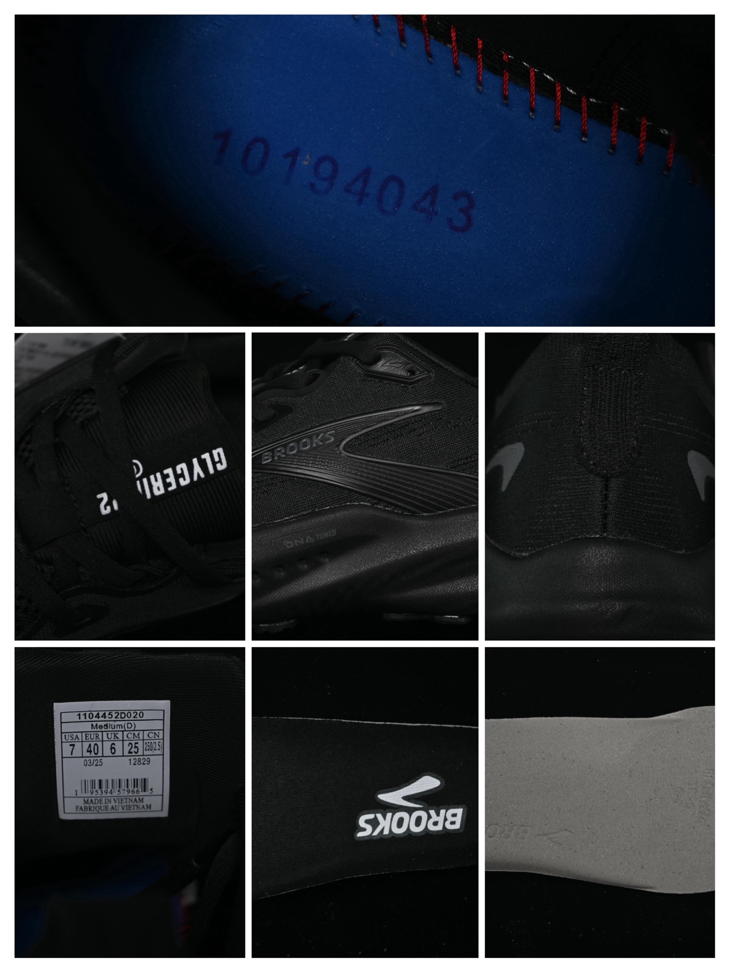 💰240纯原
Brooks Glycerin 22 布鲁克斯 缓震马拉松氮气慢跑鞋 1104452D020
尺码：36 36.5 37 38 38.5 39 40 40.5 41 42 42.5 43 44 44.5 45 G.D4