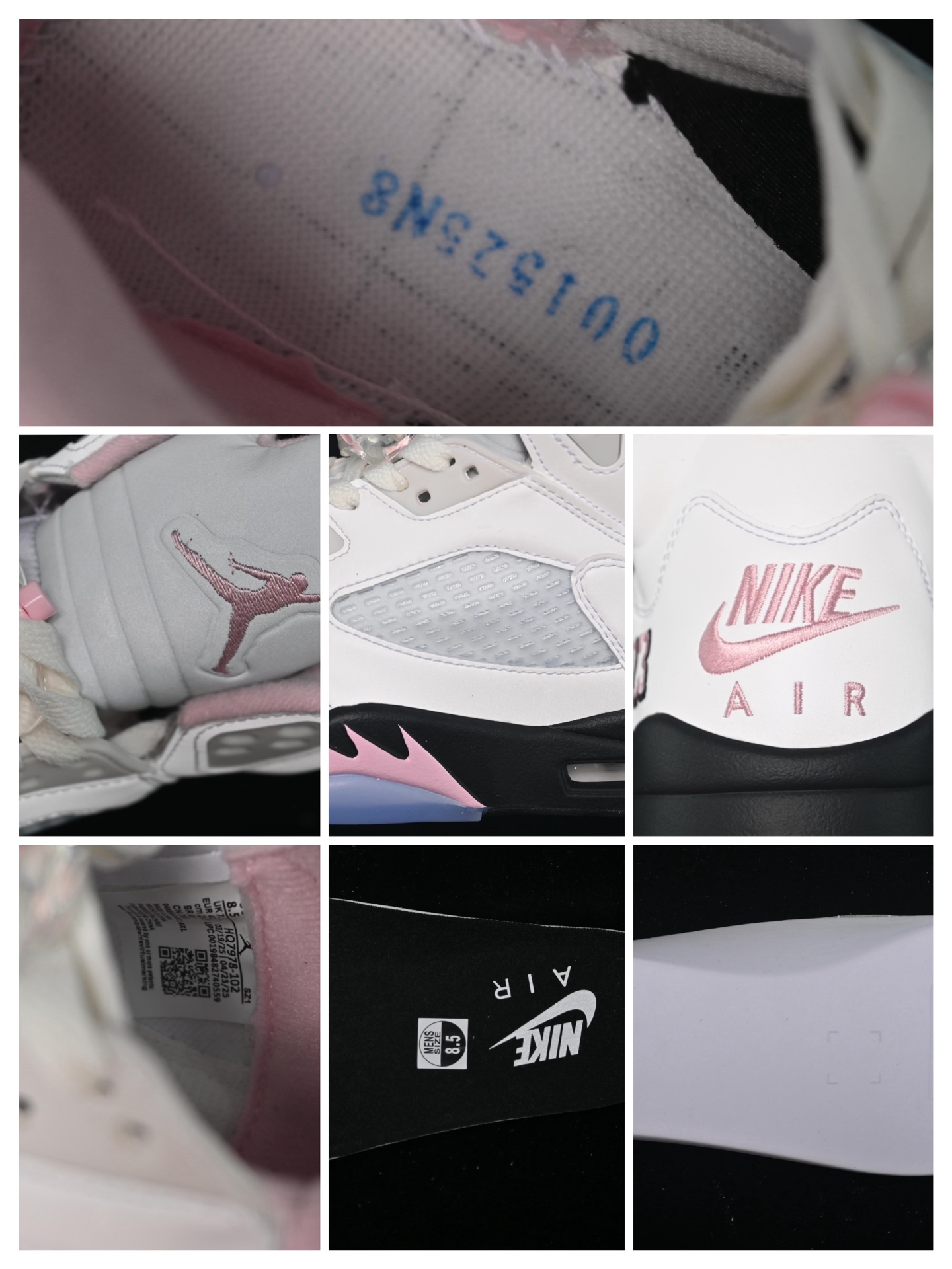 💰440纯原
Air Jordan 5 Retro "35th Anniversary" AJ5 乔5少女粉 HQ7978-102
#3M反光 鞋身整体以白色为主,在中底/内衬等细节部分辅以粉色点缀,少女心十足!
尺码:36 36.5 37.5 38 38.5 39 40 40.5 41 42 42.5 43 44 44.5 45 46 47.5 48.5 LTD4