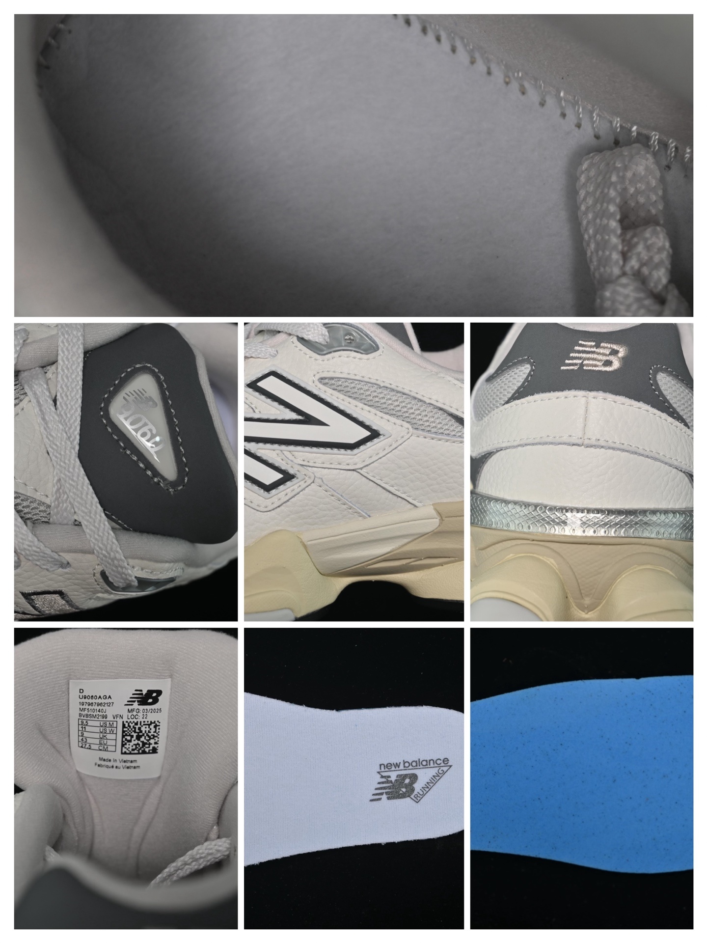 纯原 New Balance NB9060 联名款 复古休闲运动慢跑鞋 U9060AGA
#鞋款灵感