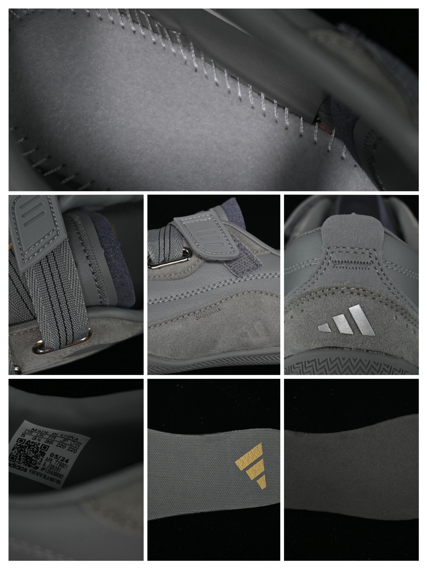 💰220纯原
Adidas Urban Reverie JQ9391 阿迪舒适时尚魔术贴防滑耐磨生活休闲鞋
尺码：36 36.5 37 38 38.5 39 40 40.5 41 42 42.5 43 44 44.5 45 7+C3