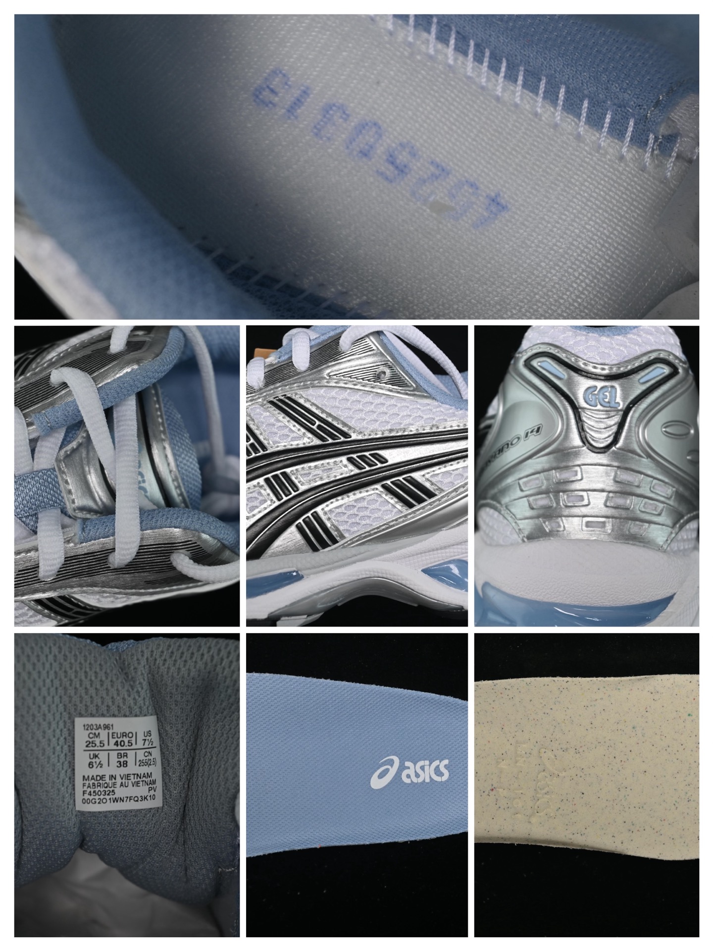  C版纯原 Asics Gel-Kayano 14 亚瑟士运动休闲透气专业跑鞋 1203A961-101