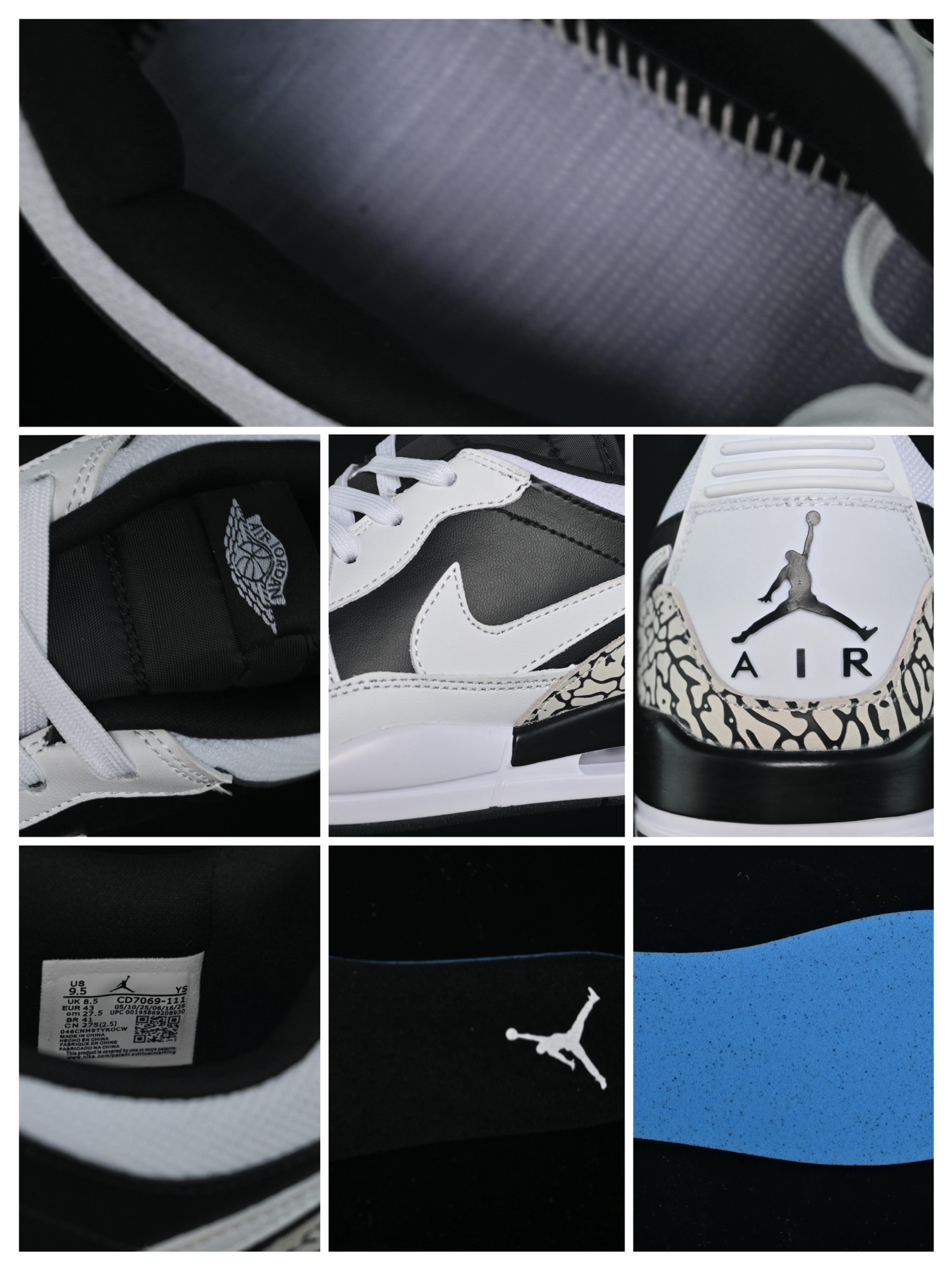 💰200真标💰240公司级💰280纯原
 Air Jordan Legacy 312 Low AJ312 乔312 头层 魔术贴三合一板鞋 CD7069-111
尺码：36 36.5 37.5 38 38.5 39 40 40.5 41 42 42.5 43 44 44.5 45 46 ZZC3