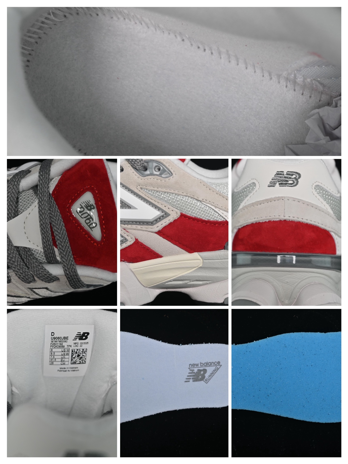 💰190纯原
New Balance NB9060 复古休闲运动慢跑鞋 U9060JBE
#最强性价版 采用大面积网眼以及麂皮材质覆盖鞋身,还原经典气质。搭载ABZORB避震科技,由泡沫聚酯制成,上脚可以有效减少由鞋底反弹对身体及双腿的冲击力
尺码:36 37 37.5 38 38.5 39 40 40.5 41 42 42.5 43 44 44.5 45 46.5 F.C3