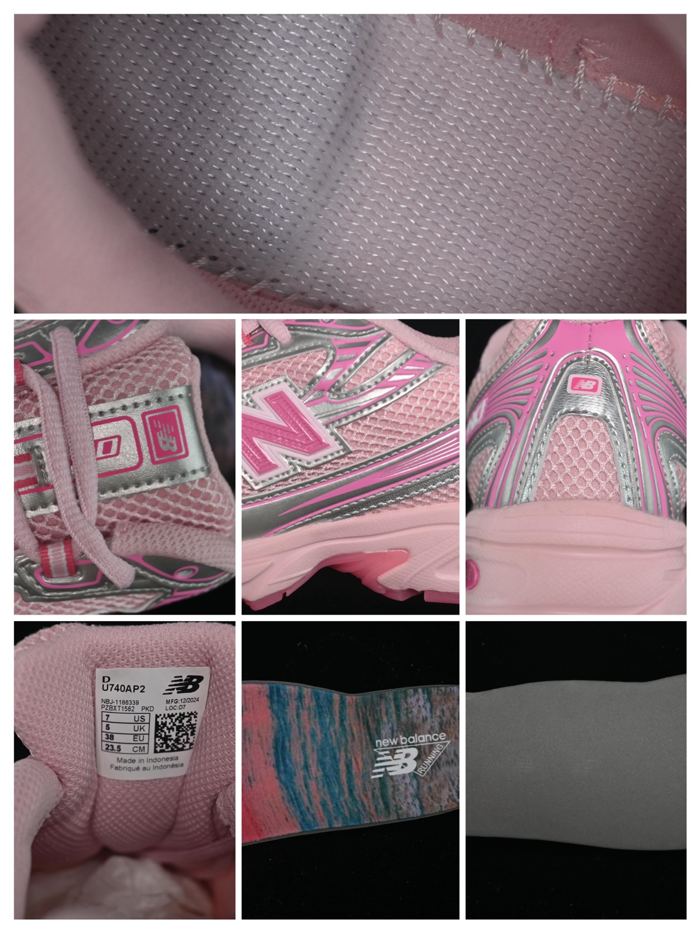 💰220纯原
 New Balance 740系列复古老爹风休闲运动慢跑鞋 U740AP2
#原盒 原吊牌 组合大底 1:1制作
尺码：36 37 37.5 38 38.5 39 40 40.5 41 9.C3