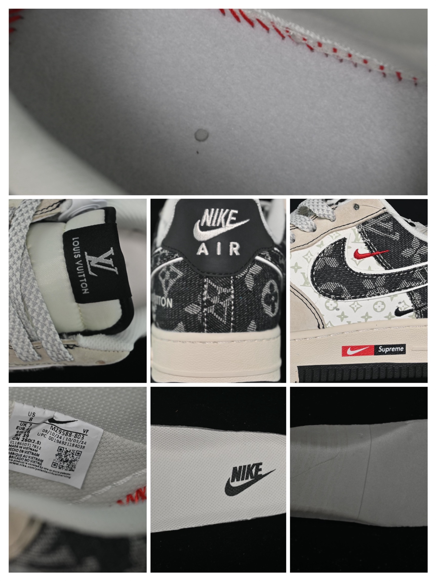 💰280纯原
Nike Air Force 1'07 Low LV联名 猪八牛仔米黑 空军一号定制休闲板鞋 MZ9588-803
#原楦头原纸板 原装鞋盒 定制五金配件 内置全掌气垫 原厂鞋底
尺码:36 36.5 37.5 38 38.5 39 40 40.5 41 42 42.5 43 44 44.5 45 9.D4