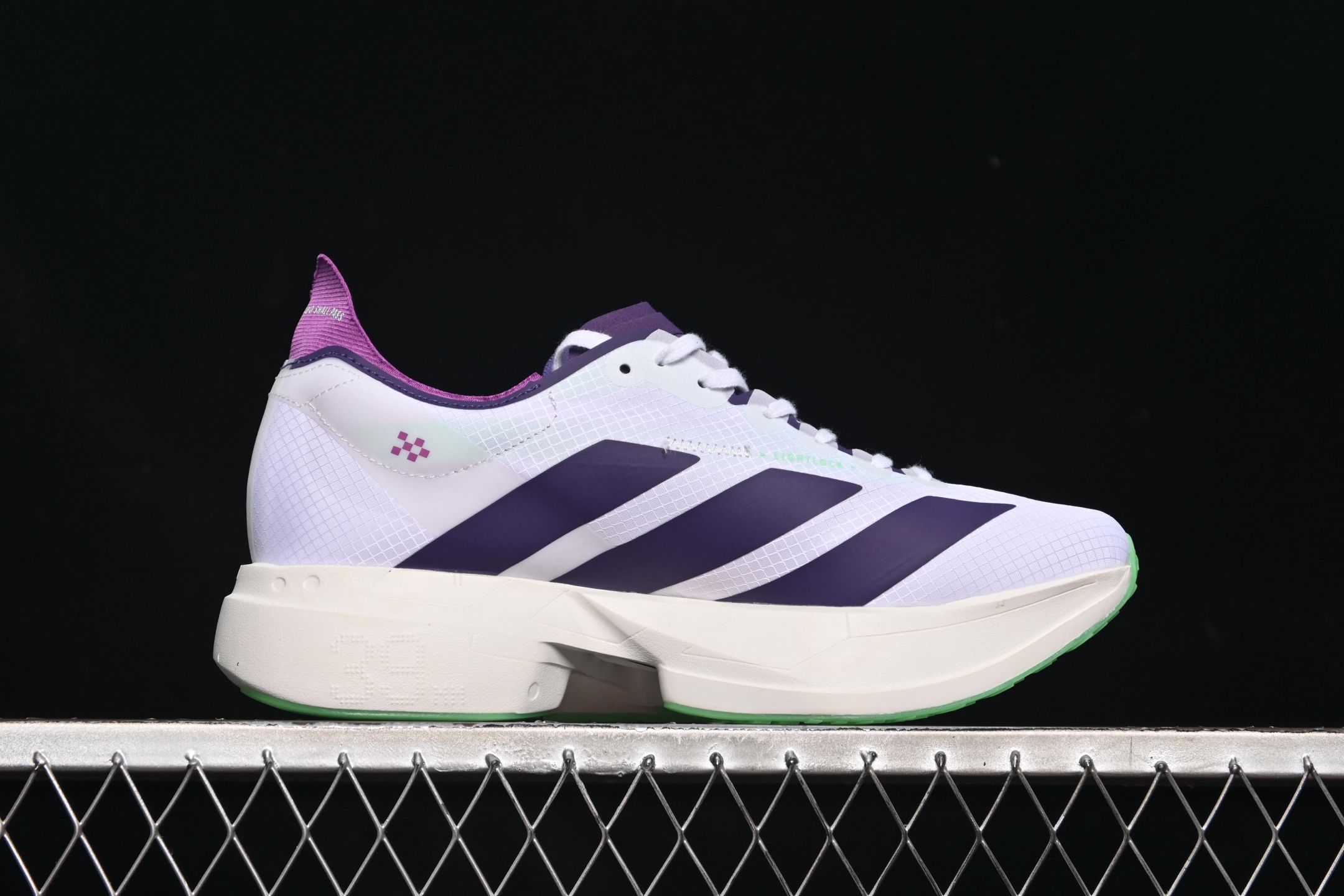 💰240纯原
Adidas Adizero Adios 4 M JR1656 阿迪透气轻盈低帮跑步鞋
尺码：36 36.5 37 38 38.5 39 40 40.5 41 42 42.5 43 44 44.5 45 46 7+C3