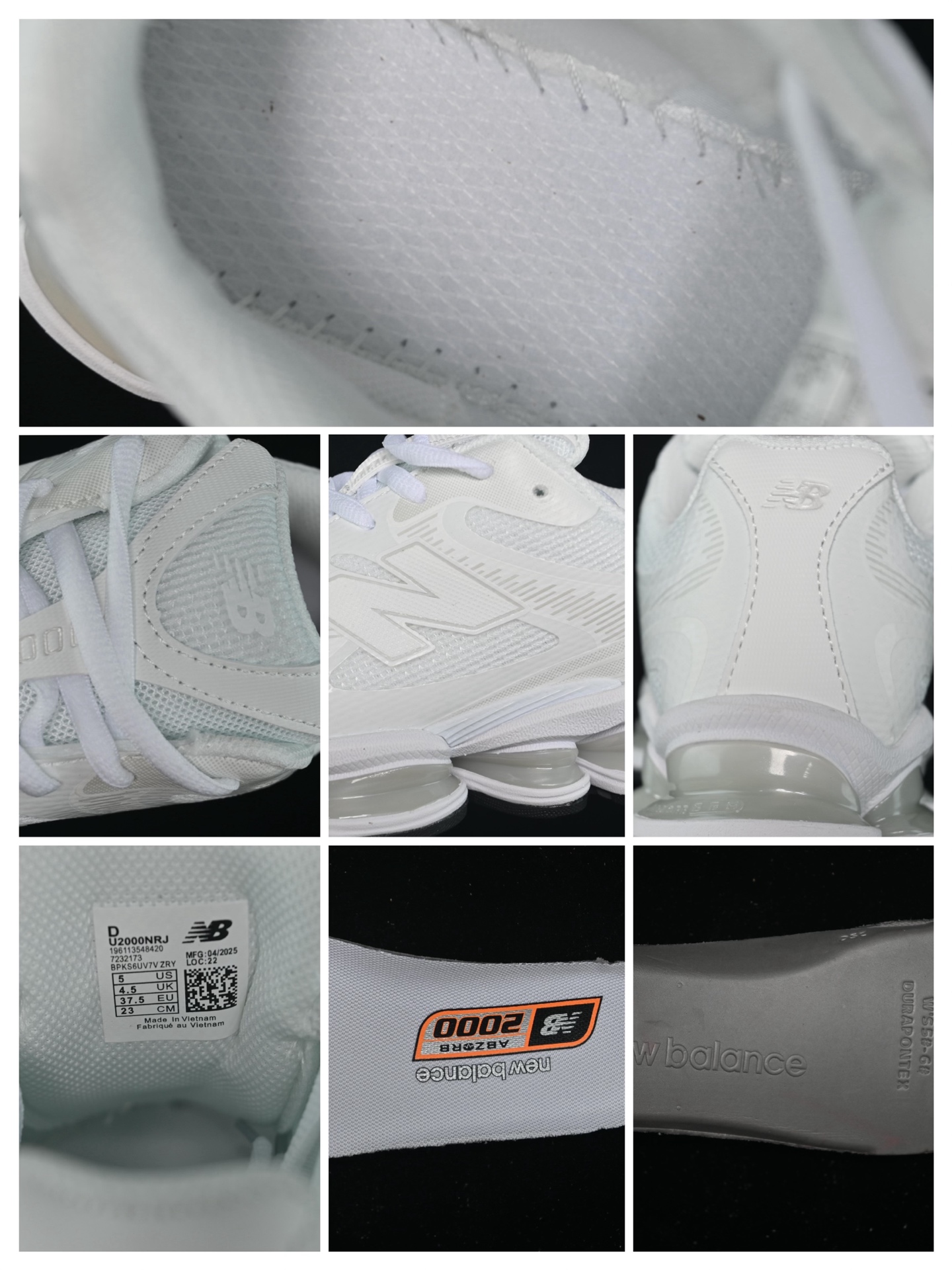 💰220纯原
 New Balance 2000系列复古老爹风休闲运动慢跑鞋 U2000NRJ
尺码：36 37 37.5 38 38.5 39 40 40.5 41 42 42.5 43 44 44.5 45 46 N.C3