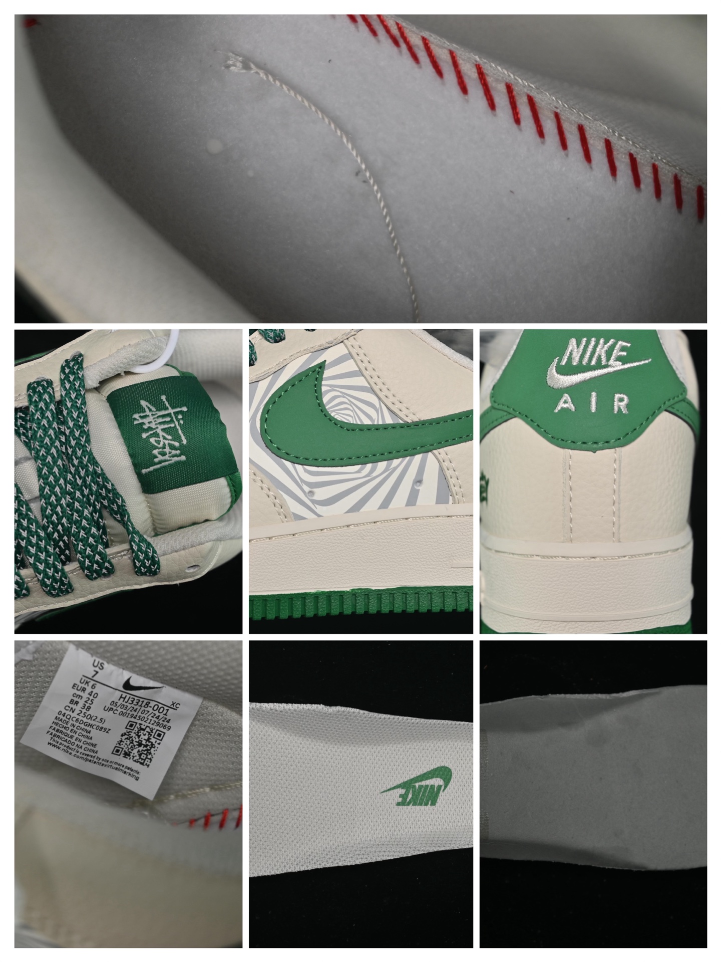 💰280纯原
Nike Air Force 1'07 Low 斯图西联名 米绿反光 空军一号低帮休闲板鞋 HJ3318-001
#原楦头原纸板 原装鞋盒 定制五金配件 内置全掌气垫 原厂鞋底
尺码:36 36.5 37.5 38 38.5 39 40 40.5 41 42 42.5 43 44 44.5 45 9.D4