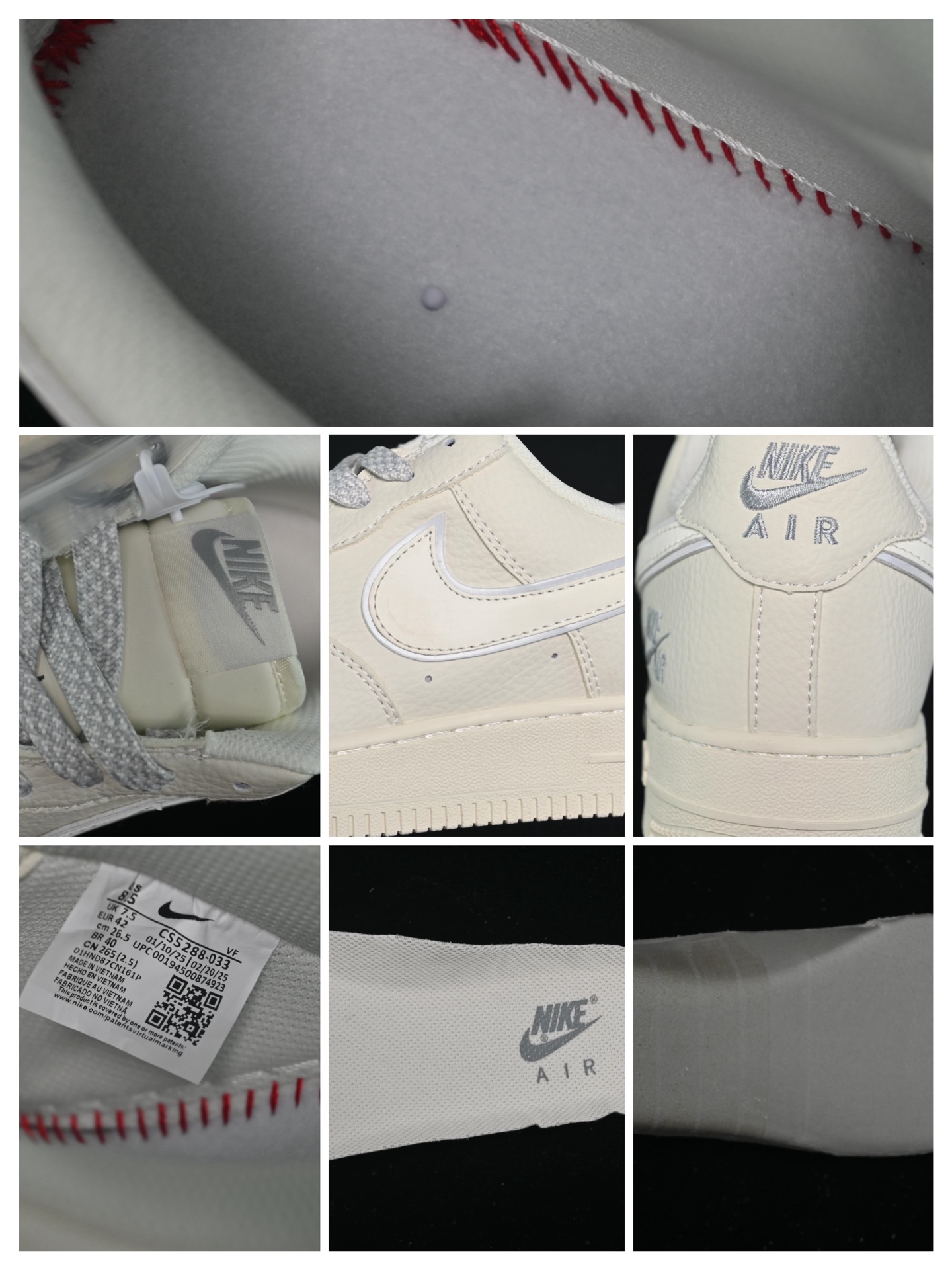 💰300纯原
Nike Air Force 1'07 Low 耐克联名 米灰边 空军一号低帮休闲板鞋 CS5288-033
#原楦头原纸板 原装鞋盒 定制五金配件 内置全掌气垫 原厂鞋底
尺码:36 36.5 37.5 38 38.5 39 40 40.5 41 42 42.5 43 44 44.5 45 9.D4
