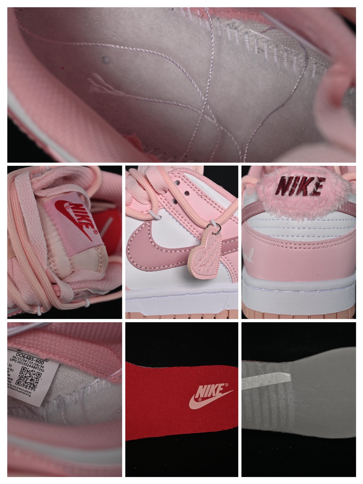 💰260公司级💰360纯原
 Nike SB Dunk Low 白粉 绑带 低帮休闲板鞋 DO6485-600
尺码：35.5 36 36.5 37.5 38 38.5 39 40 40.5 41 AJD4