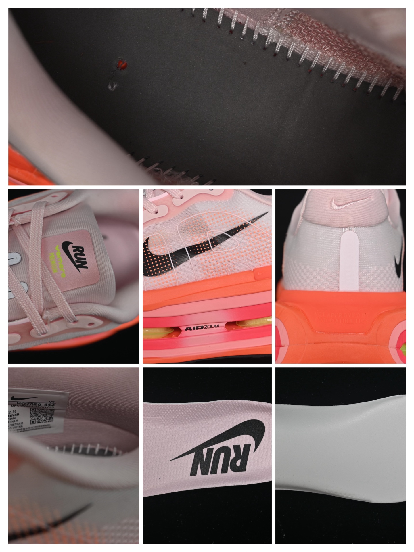 💰280纯原
 Nike Air Zoom Vomero Premium 耐克网面厚底气垫跑鞋 HQ2050-442
尺码：36 36.5 37.5 38 38.5 39 40 40.5 41 42 42.5 43 44 44.5 45 C.D4