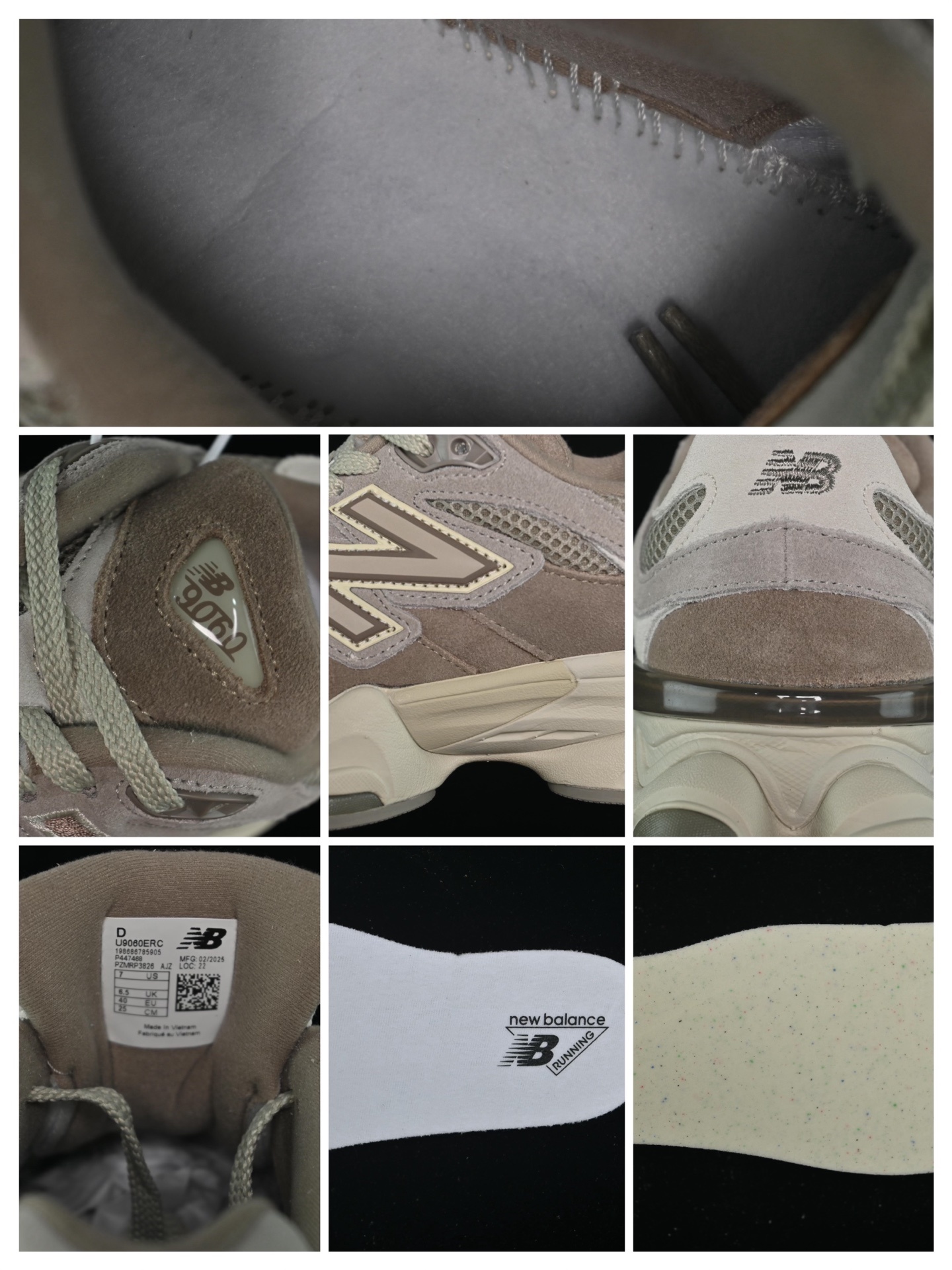 纯原 New Balance NB9060 联名款 复古休闲运动慢跑鞋 U9060ERC
#鞋款灵感
