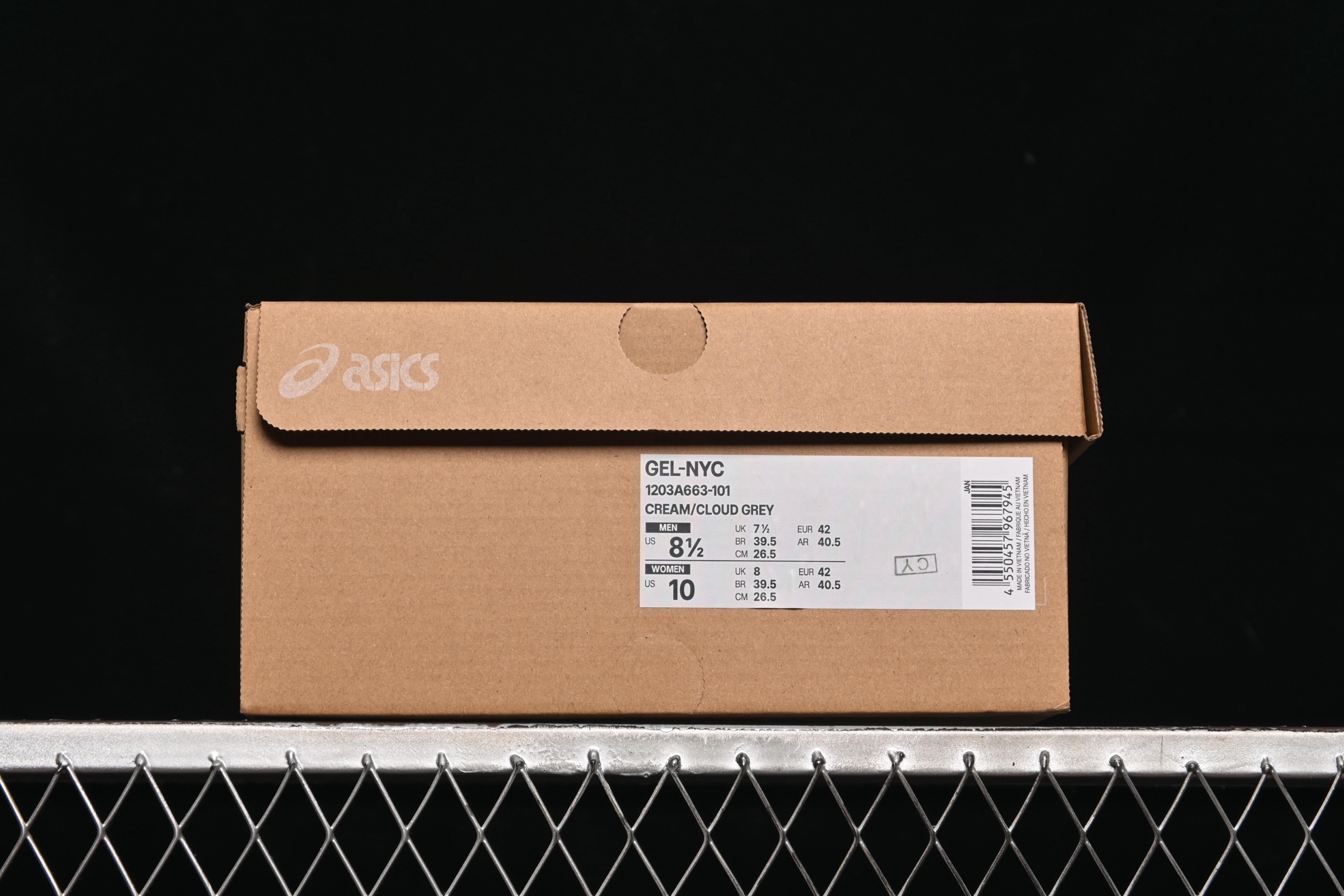  C版纯原 Asics Gel-NYC 亚瑟士运动休闲透气专业跑鞋 1203A663-101
#鞋面采