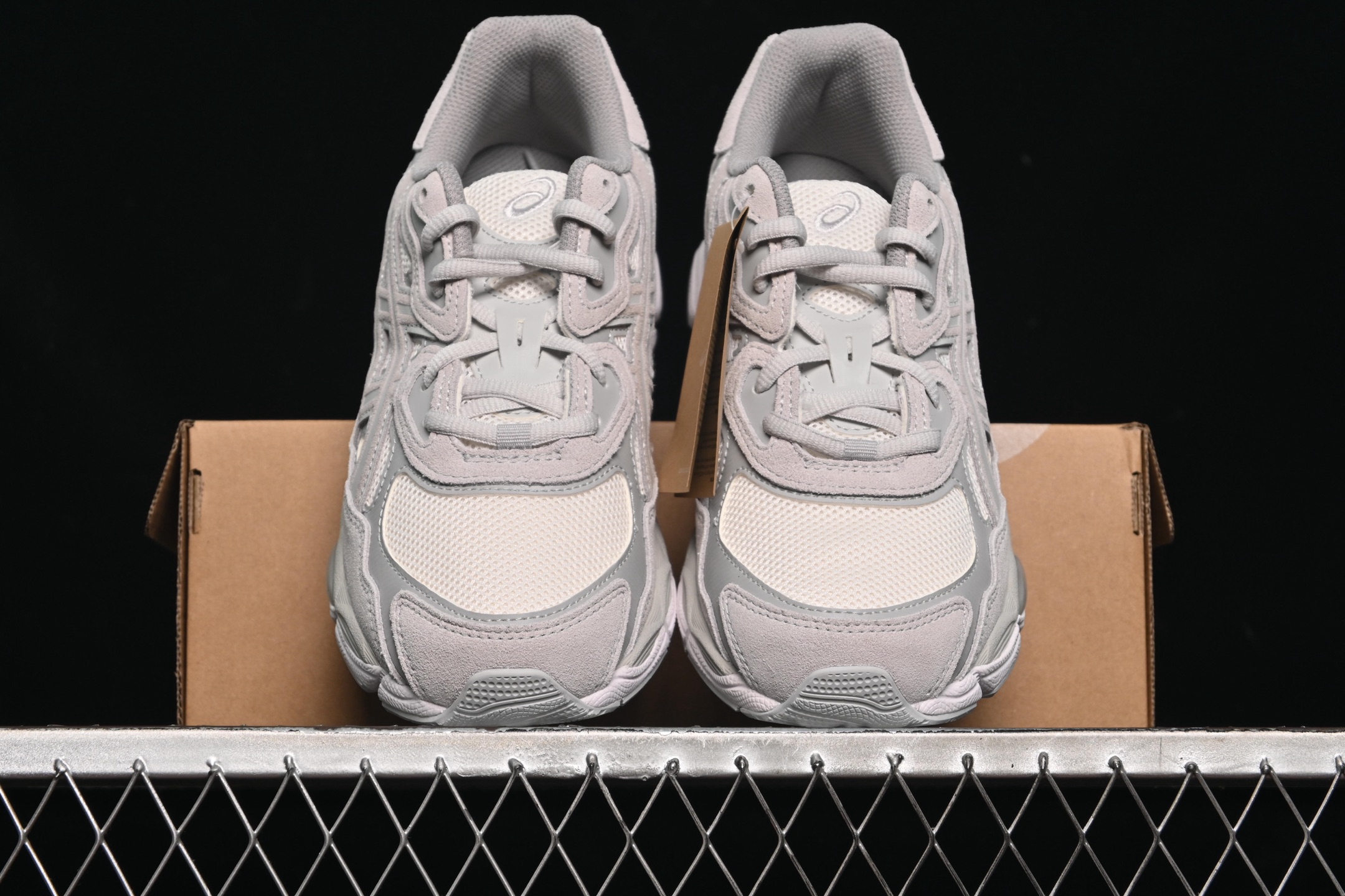  C版纯原 Asics Gel-NYC 亚瑟士运动休闲透气专业跑鞋 1203A663-101
#鞋面采