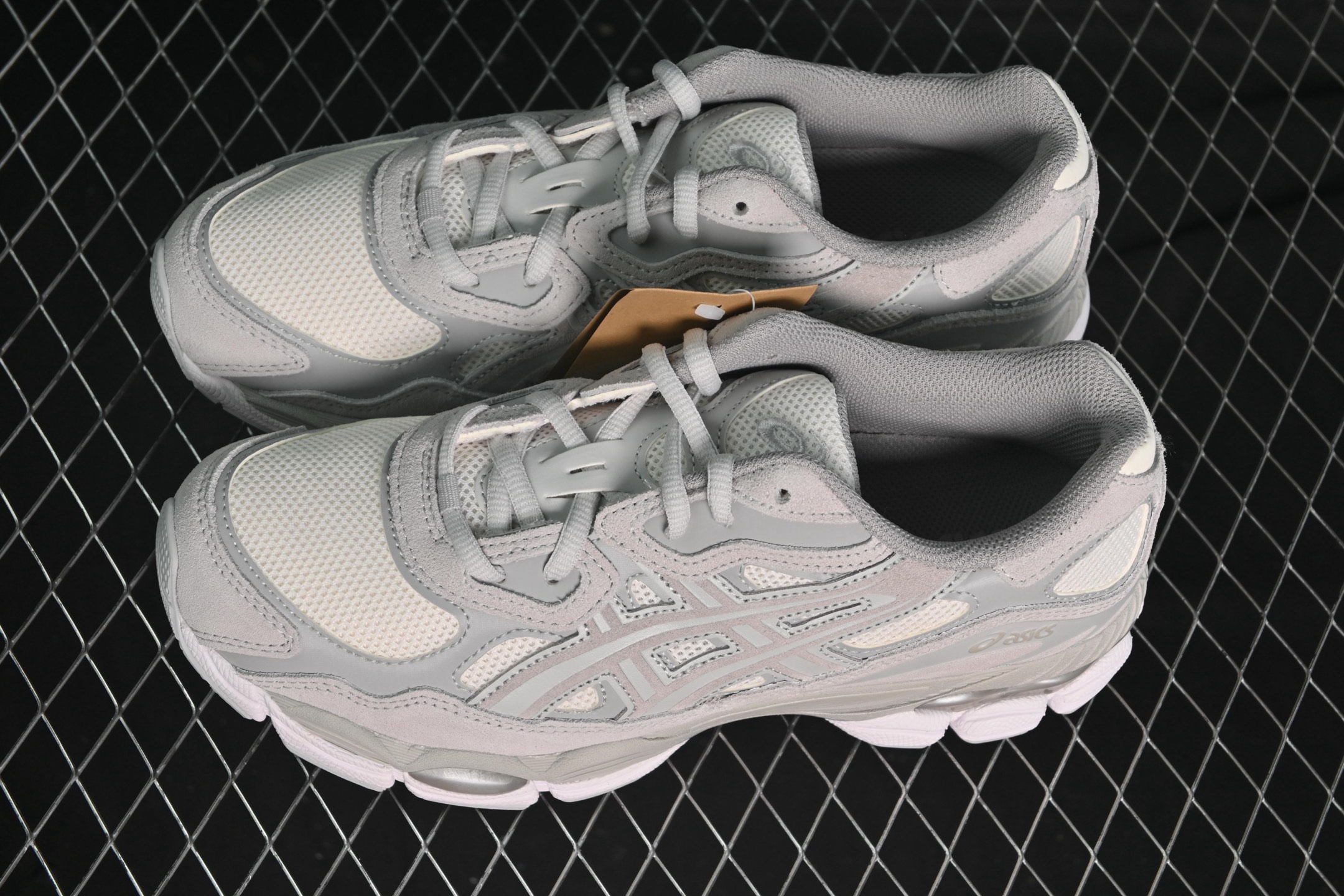  C版纯原 Asics Gel-NYC 亚瑟士运动休闲透气专业跑鞋 1203A663-101
#鞋面采