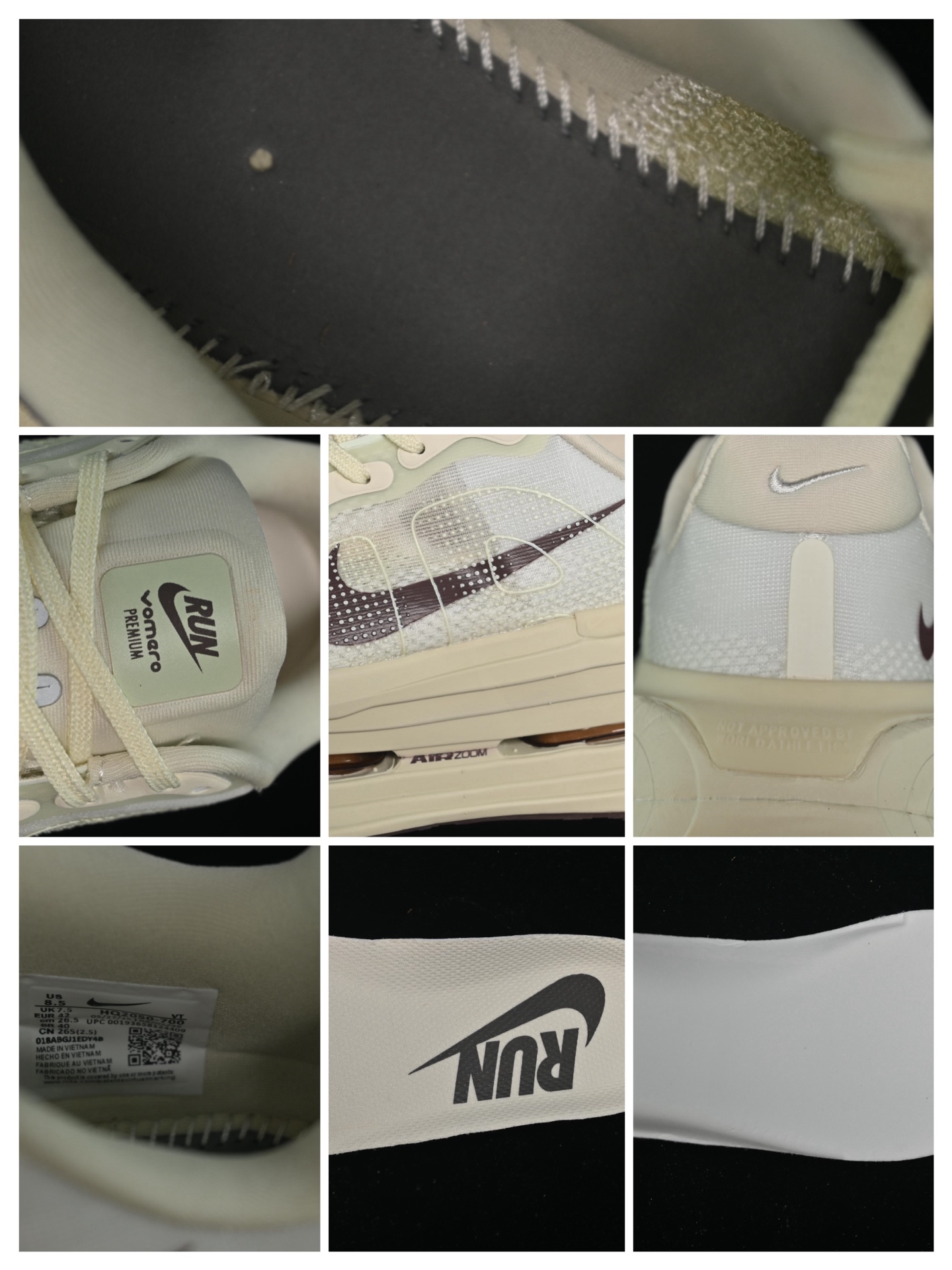 💰280纯原
 Nike Air Zoom Vomero Premium 耐克网面厚底气垫跑鞋 HQ2050-700
尺码：36 36.5 37.5 38 38.5 39 40 40.5 41 42 42.5 43 44 44.5 45 C.D4