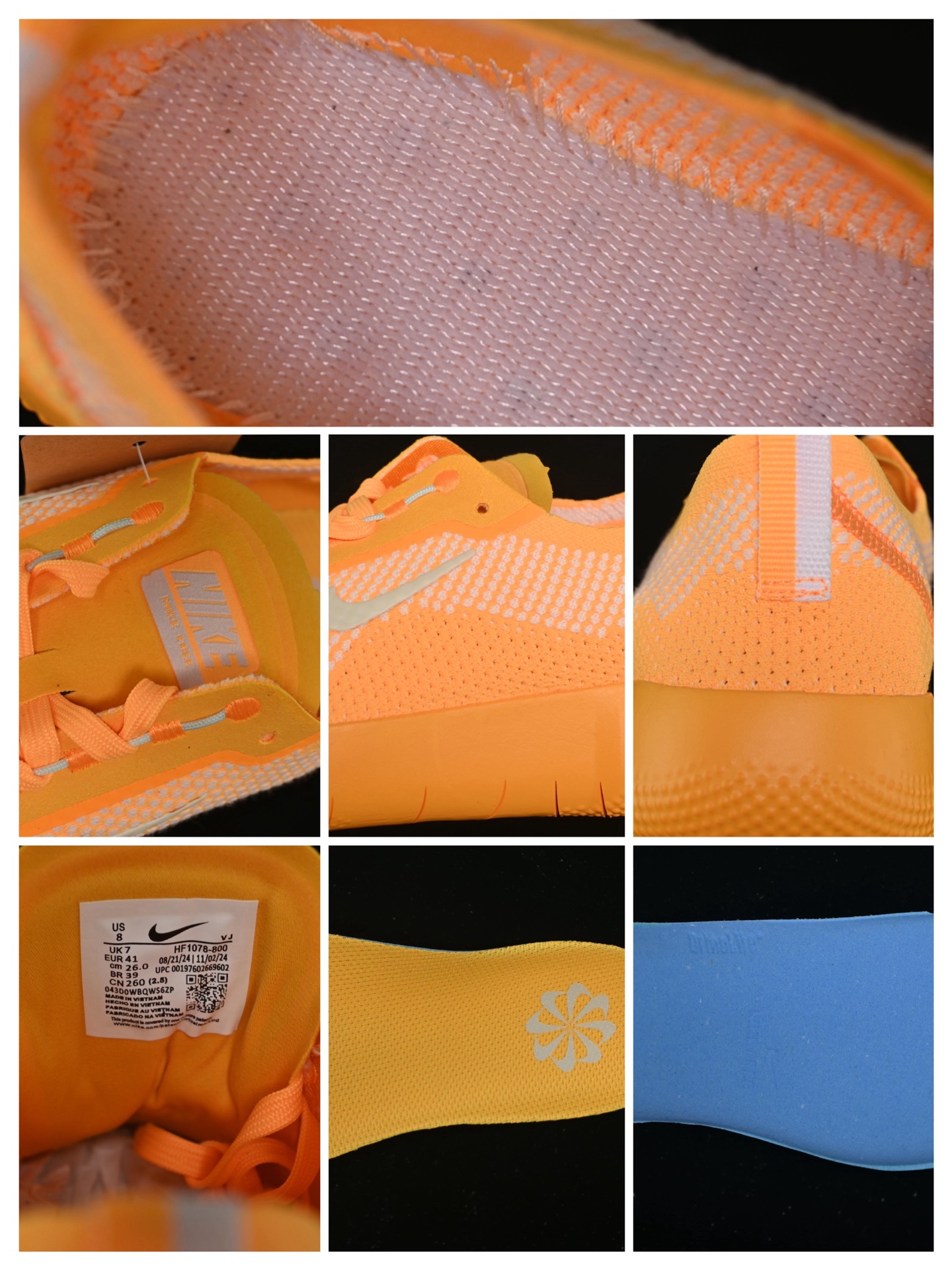 💰180纯原
Nike Free 2025 耐克新款飞织面透气缓震运动跑鞋 HF1078-800
#飞织鞋面提供出色的弹性和支撑力鞋底融入凹槽设计,塑就柔韧灵活性,令运动自由无拘加厚泡绵中底,柔韧灵活,出色缓震
尺码:36 36.5 37.5 38 38.5 39 40 40.5 41 42 42.5 43 44 44.5 45 G.C3