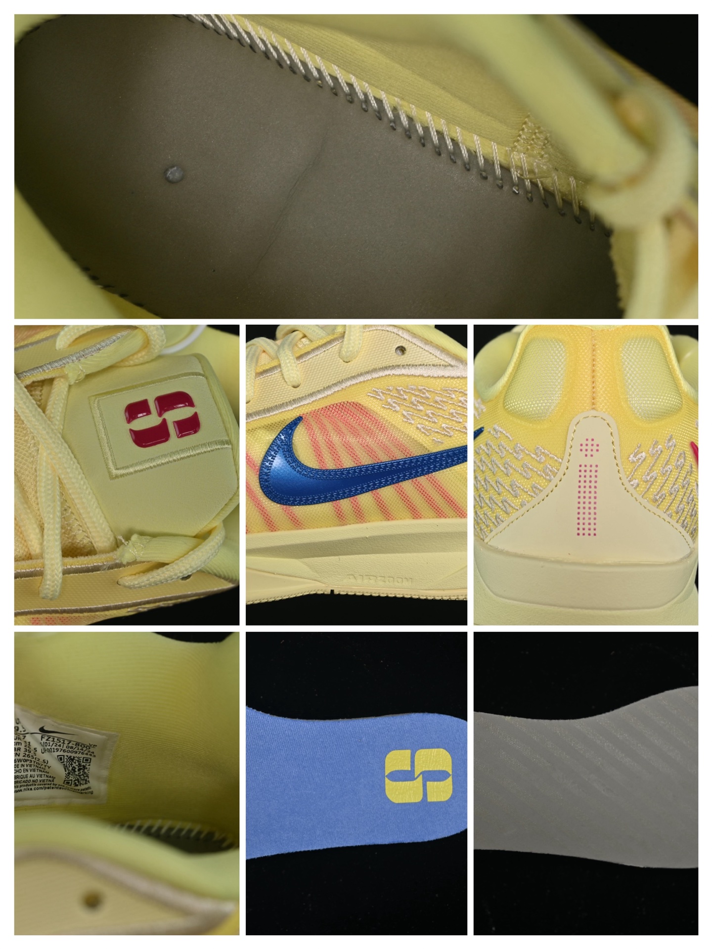 💰330 纯原版本 Nike Sabrina 2 "Court Vision" 萨布丽娜·约内斯库 签名款 实战系列篮球鞋 FZ1517-800
#鞋款搭载 Cushlon 泡绵帮助保持充沛活力。Air Zoom 缓震配置缔造出众回弹效果，外底抓地设计助你展现出色比赛表现。耐穿橡胶外底，提供强劲抓地力。
尺码：39 40 40.5 41 42 42.5 43 44 44.5 45 46 F.E5