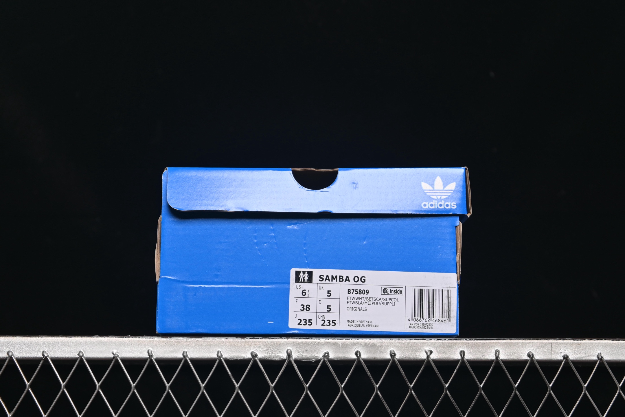 Adidas Samba OG B75809 阿迪三叶草休闲板鞋尺码：36 36.5 37 38 38.