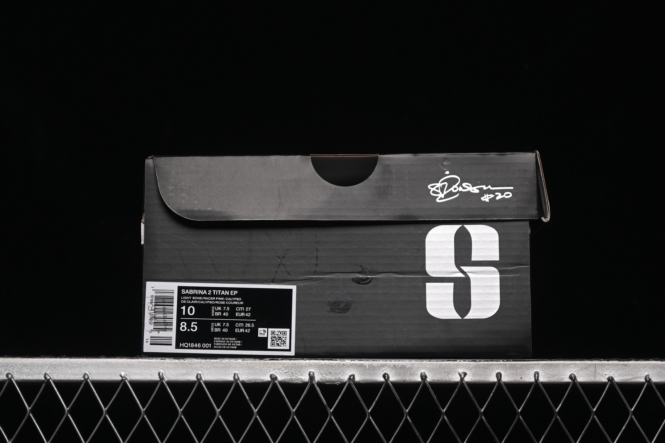  纯原版本 Nike Sabrina 2 Court Vision 萨布丽娜·约内斯库 签名款 实战系列