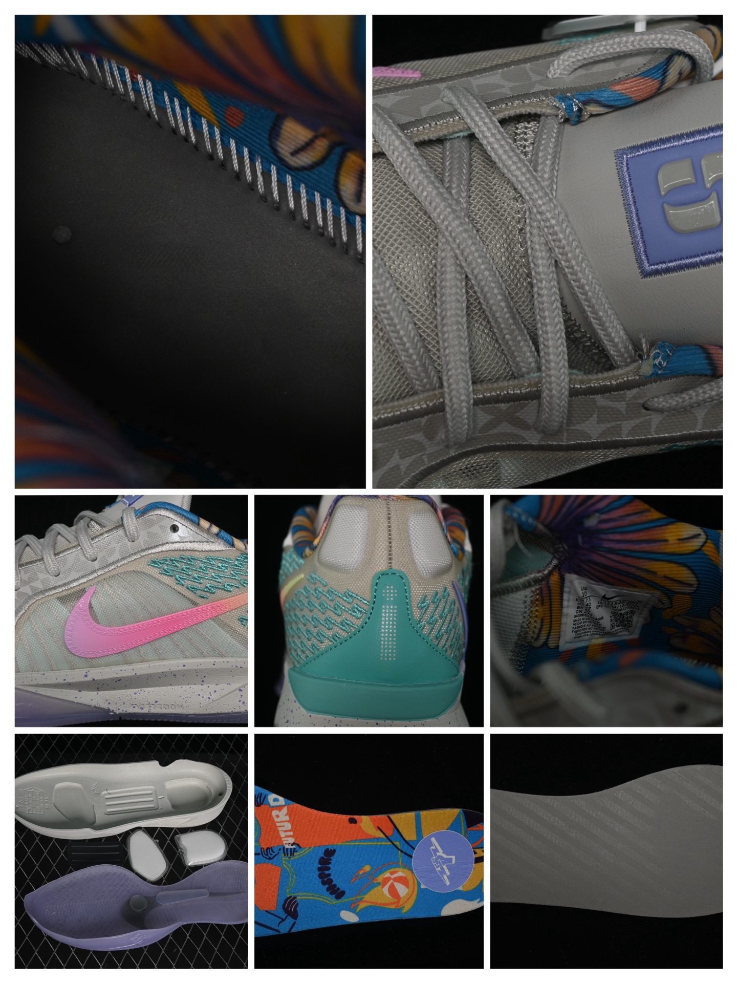  纯原版本 Nike Sabrina 2 Court Vision 萨布丽娜·约内斯库 签名款 实战系列