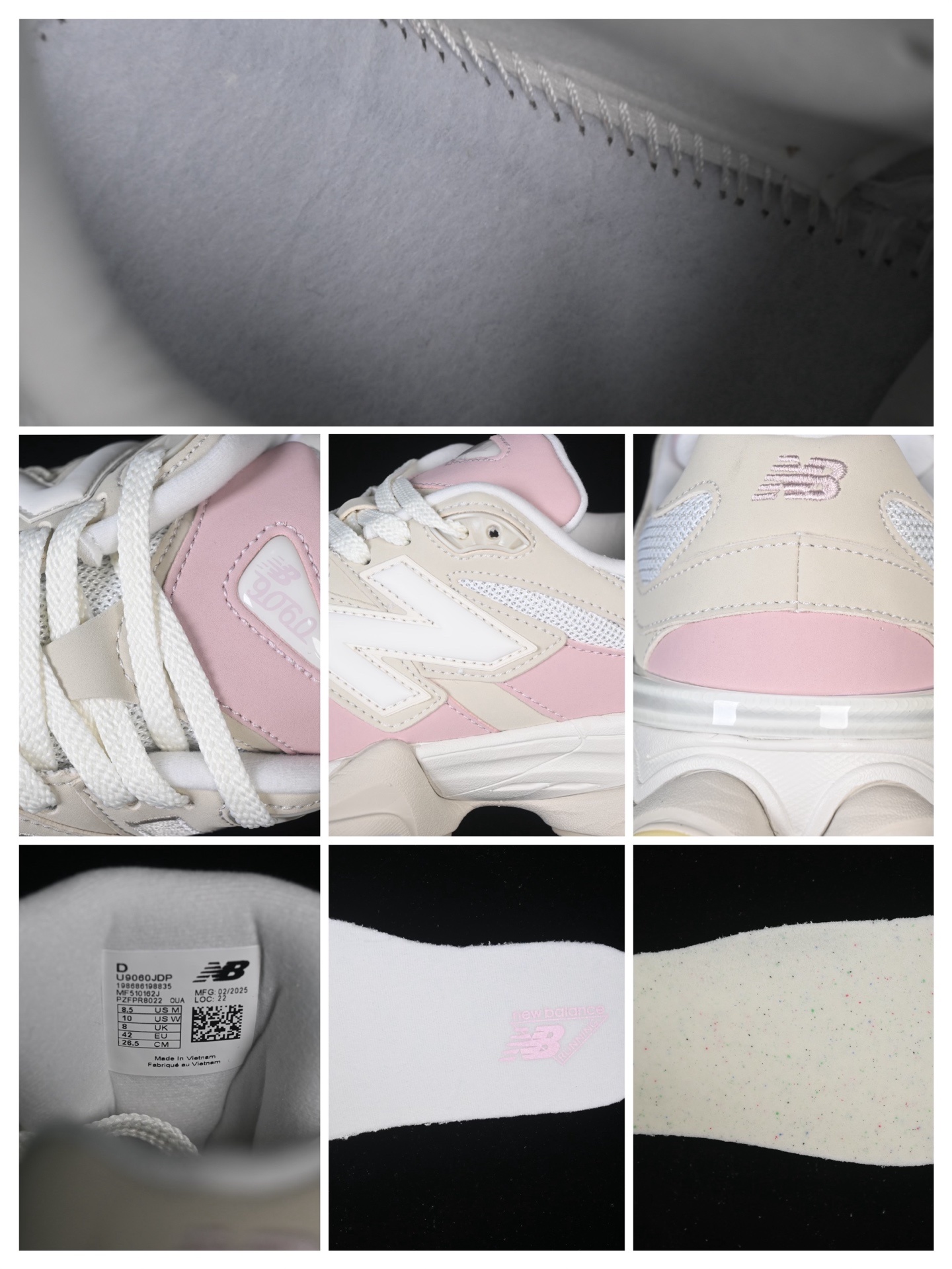 纯原 New Balance NB9060 联名款 复古休闲运动慢跑鞋 U9060JDP
#鞋款灵感