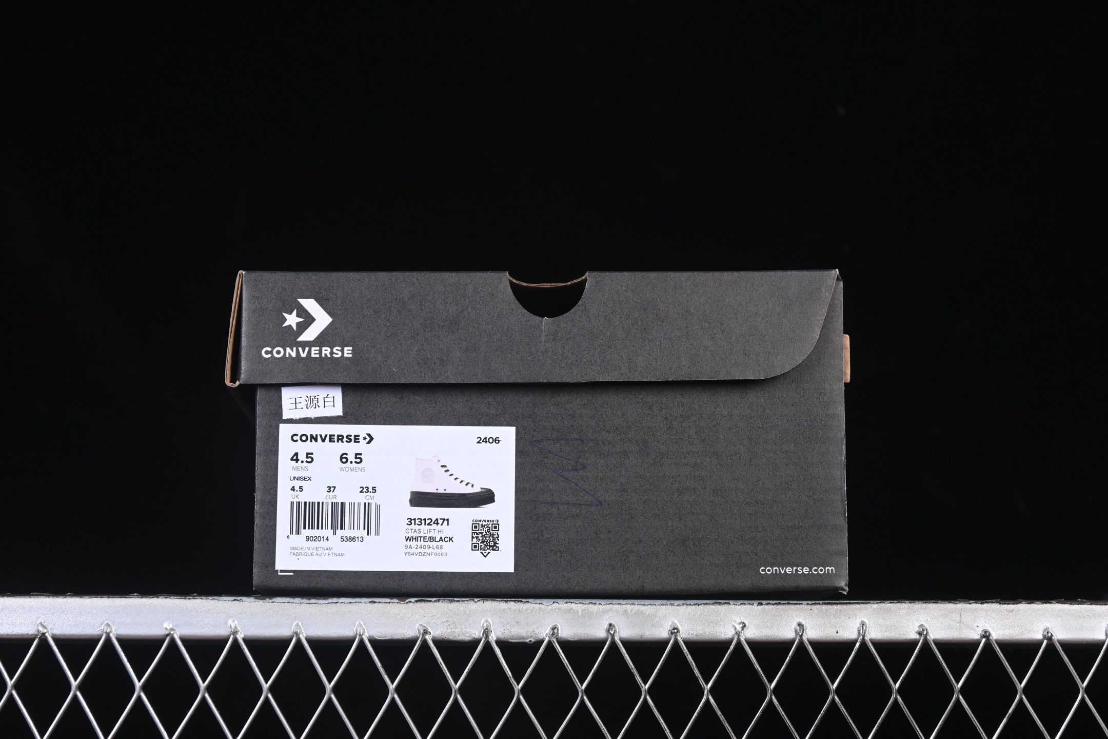 💰140纯原
Converse All Star 百搭休闲高帮厚底休闲鞋 31312471
尺码：35 36 36.5 37 37.5 38 39 39.5 40 41 41.5 42 42.5 43 44 M.C3
