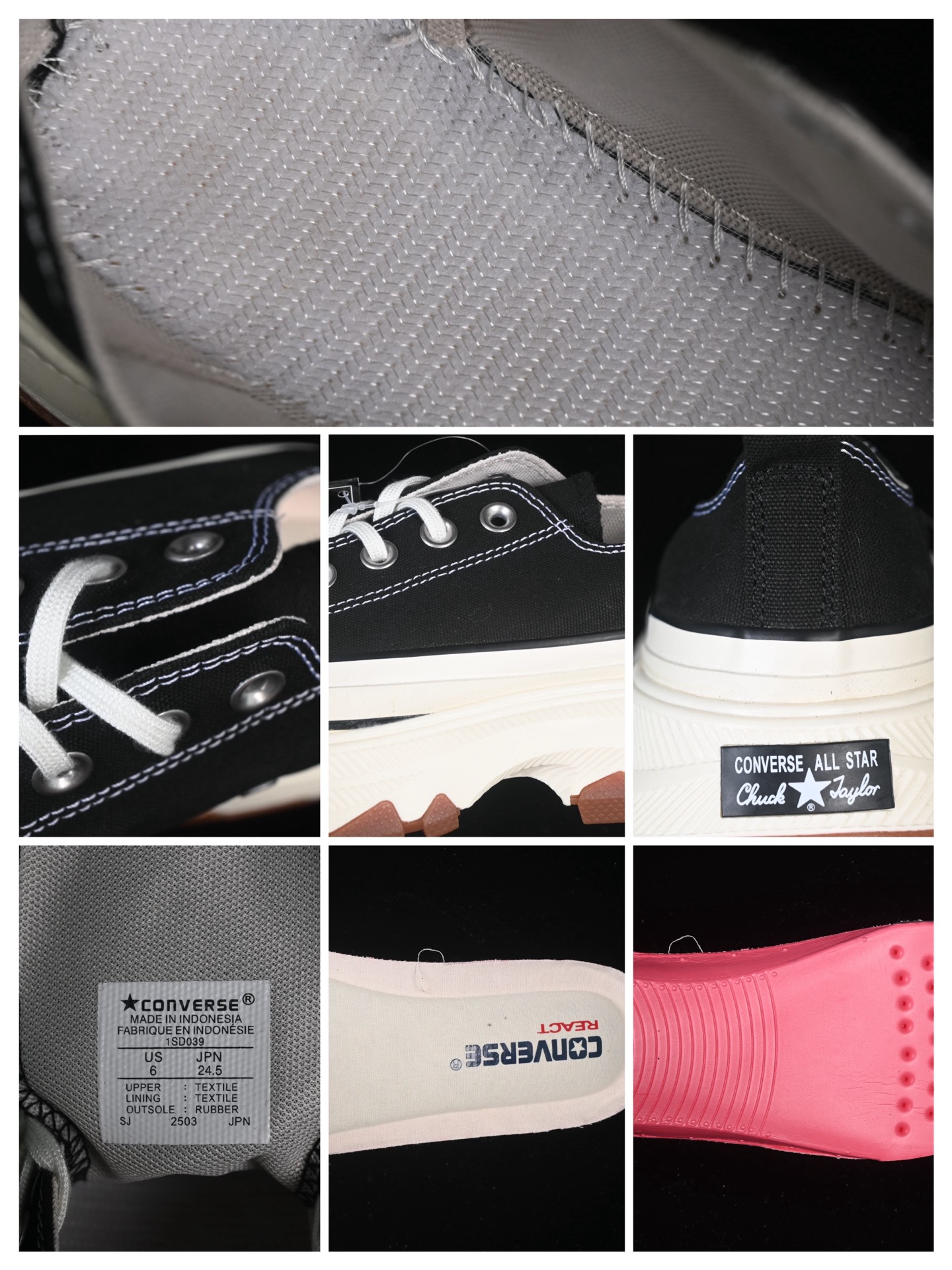 💰160纯原
 Converse Chuck Taylor All Star R Trek Wave OX 匡威复古低帮休闲板鞋 1SD039
尺码：35 36 36.5 37 37.5 38 39 39.5 40 41 41.5 42 42.5 43 44 M.C3