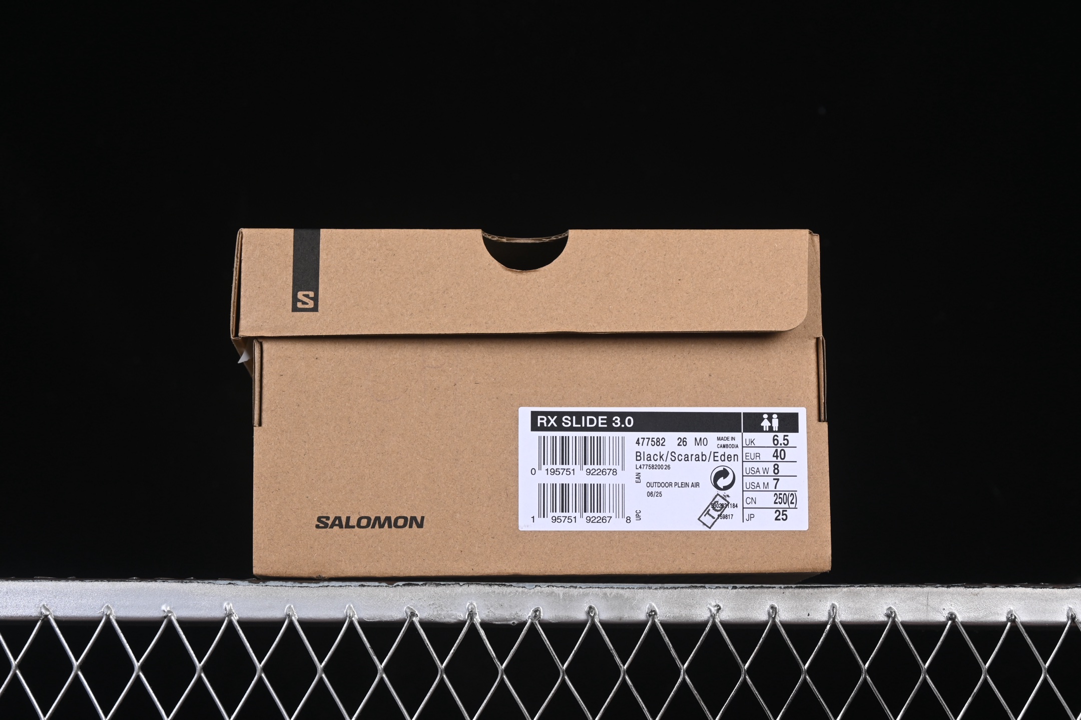 💰240纯原
 Salomon RX Slide 3.0 萨洛蒙舒适百搭防磨防滑包头拖鞋 477582-26
尺码：36 36.5 37 38 38.5 39 40 40.5 41 42 42.5 43 44 HCD4