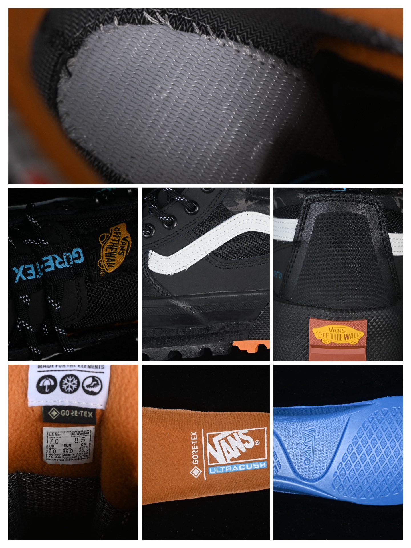 💰260纯原
Vans Sk8-Hi Gore Te 户外探险系列圆头系带高帮户外功能休闲鞋 VN0A5I11A0D
#工艺：硫化1:1（重量1:1、真标、原钢印、材质标、鞋型标、合格证）
尺码：35 36 36.5 37 38 38.5 39 40 40.5 41 42 42.5 43 44 M.C3