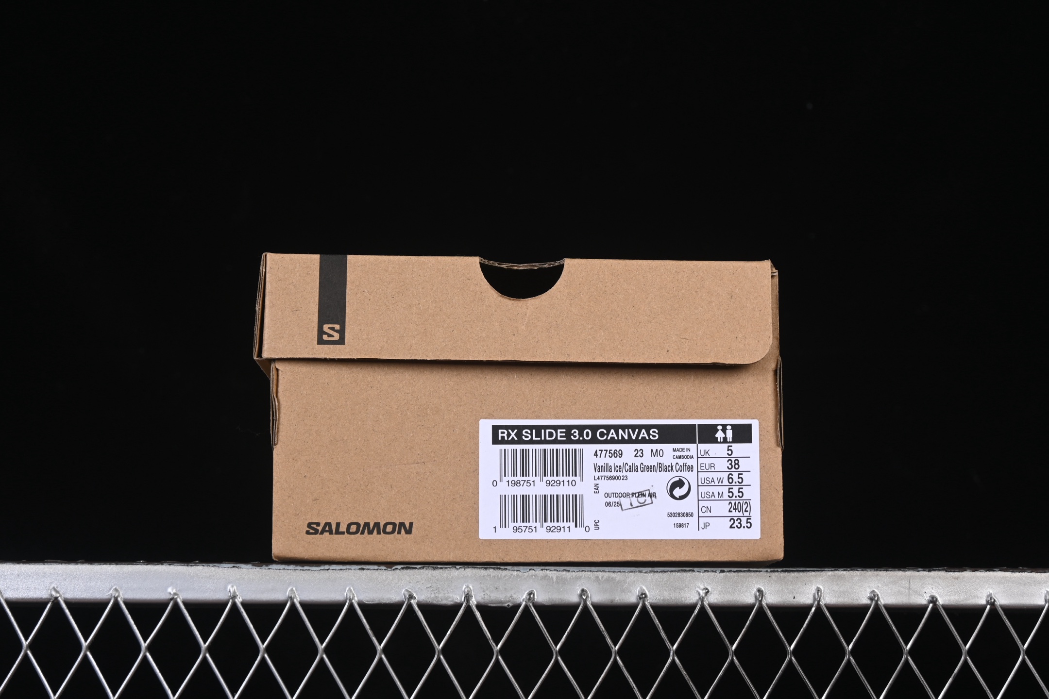 💰240纯原
 Salomon RX Slide 3.0 萨洛蒙舒适百搭防磨防滑包头拖鞋 477569-23
尺码：36 36.5 37 38 38.5 39 40 40.5 41 42 42.5 43 44 HCD4