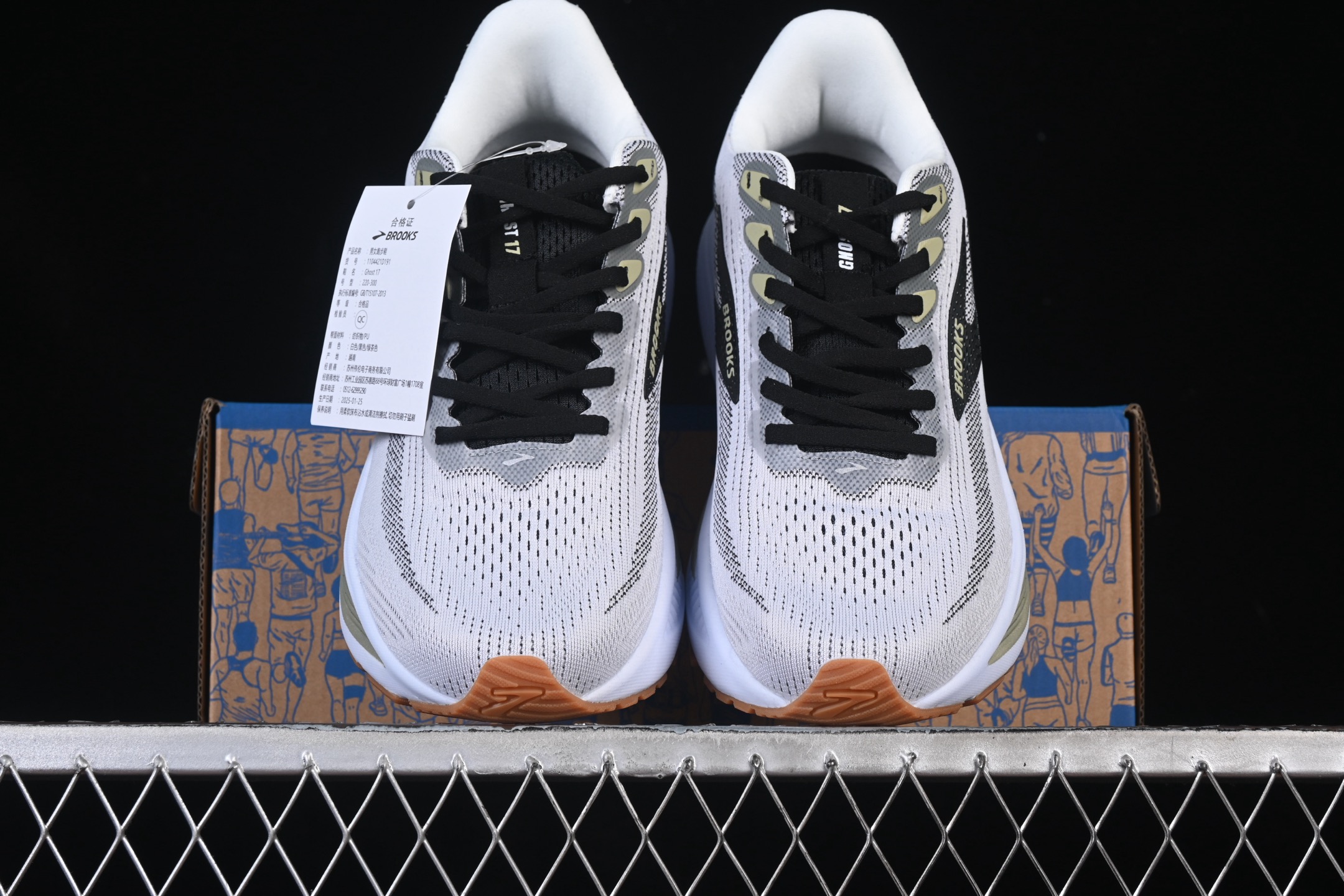 💰220纯原
 Brooks Ghost 17 布鲁克斯 减震竞速马拉松专业跑鞋 1104421D191
尺码：36 37 37.5 38 38.5 39 40 40.5 41 42 42.5 43 44 44.5 45 46 N.C3