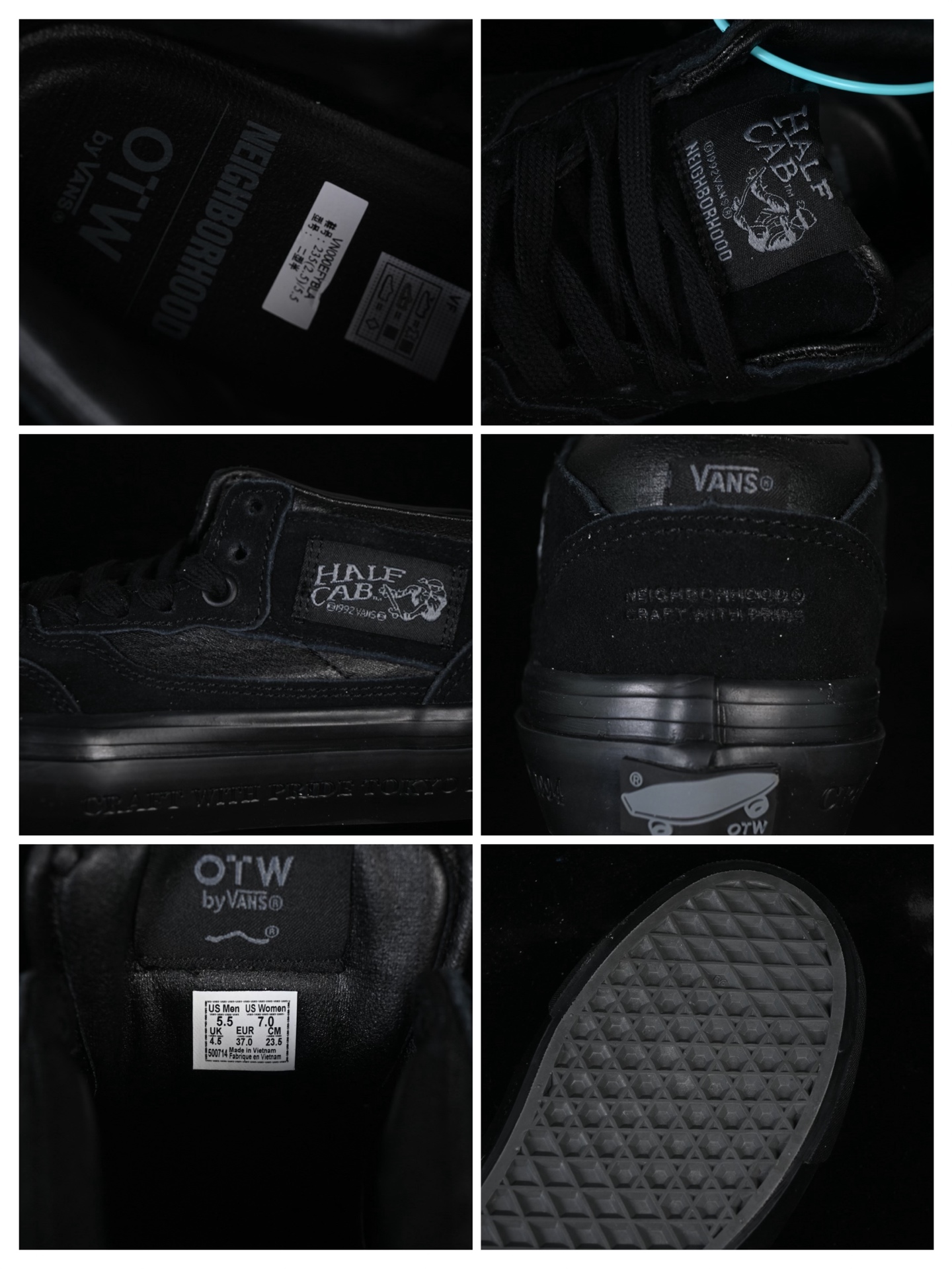 💰220纯原
 Vans Half Cab 33 范斯官方 复古休闲简约百搭滑板鞋 VN000EFYBLA
#工艺：硫化1:1（重量1:1、真标、原钢印、材质标、鞋型标、合格证）
尺码：35 36 36.5 37 38 38.5 39 40 40.5 41 42 42.5 43 44 M.C3