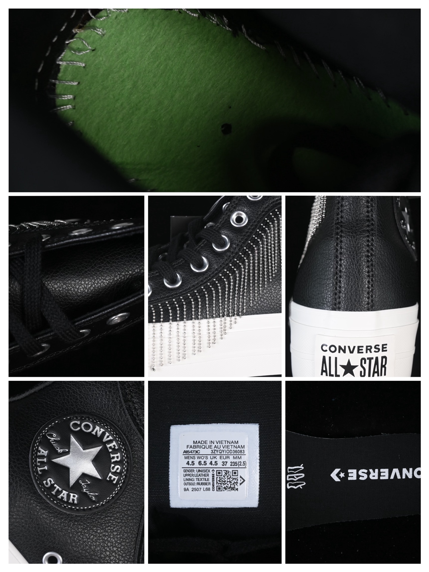 💰140纯原
 Converse Chuck 1970s 匡威高帮休闲板鞋 A15473C
#工艺：硫化1:1（重量1:1、真标、原钢印、材质标、鞋型标、合格证）
尺码：35 36 36.5 37 37.5 38 39 39.5 40 41 41.5 42 42.5 43 44 M.C3
