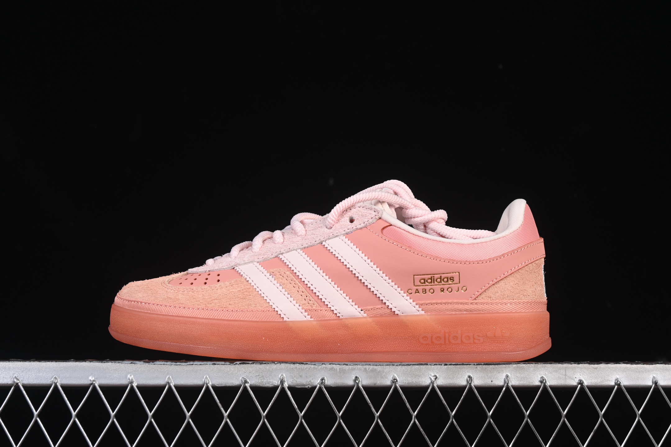 C版纯原 Bad Bunny x Adidas Gazelle Indoor JS5052 联名款 三叶