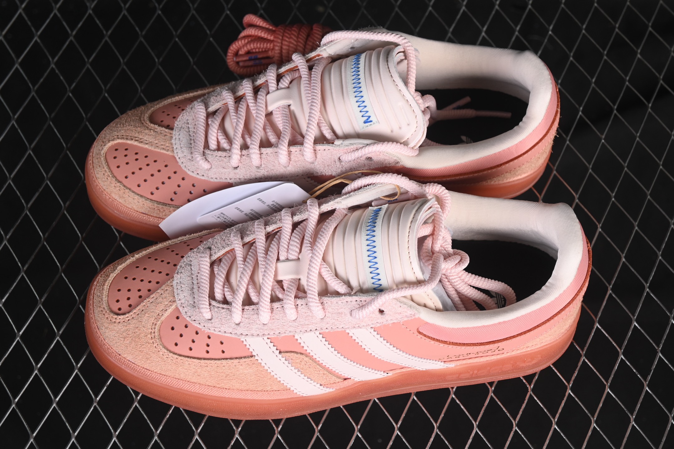 C版纯原 Bad Bunny x Adidas Gazelle Indoor JS5052 联名款 三叶