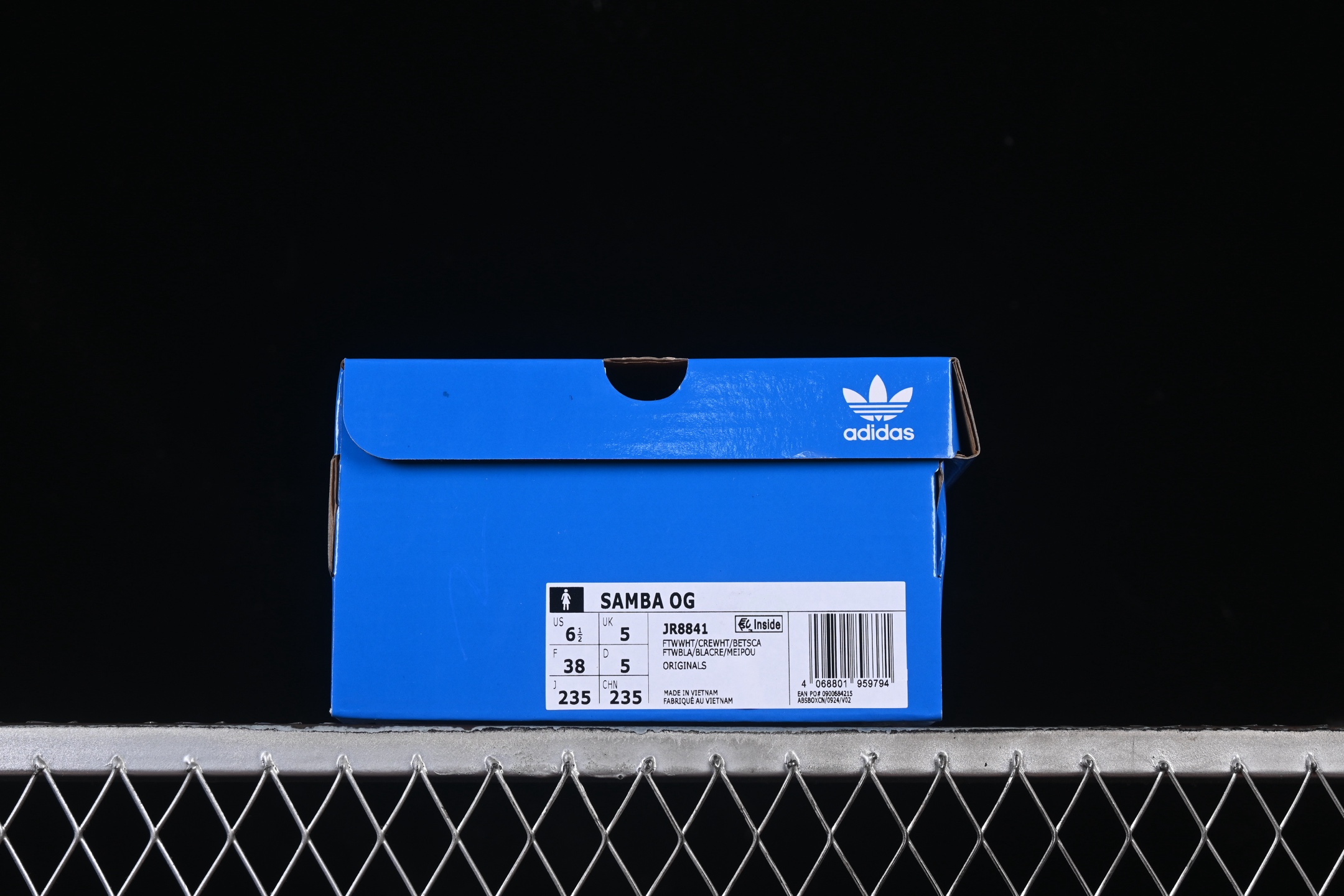 Adidas Samba OG JR8841 阿迪三叶草休闲板鞋尺码：36 36.5 37 38 38.