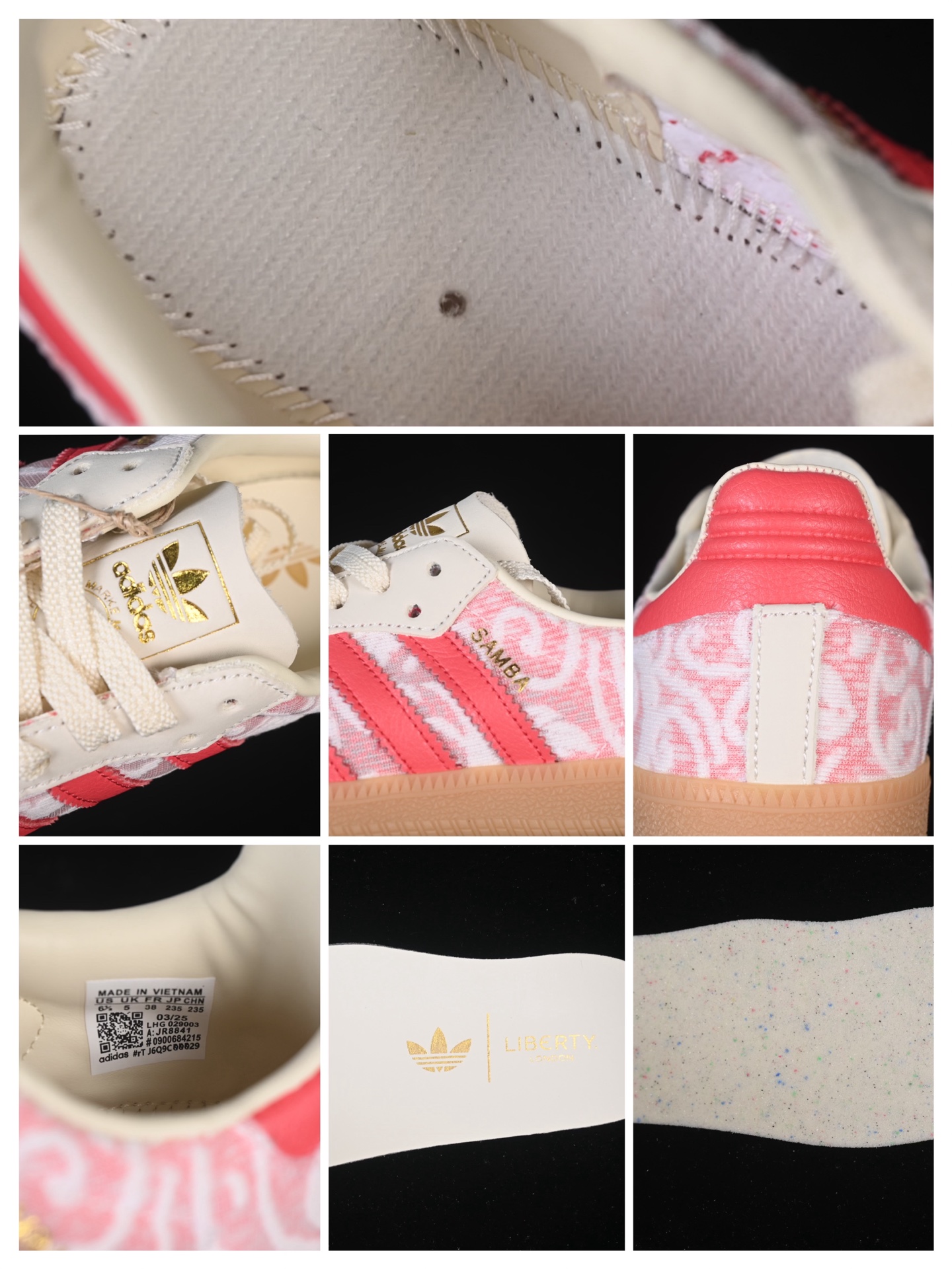 Adidas Samba OG JR8841 阿迪三叶草休闲板鞋尺码：36 36.5 37 38 38.