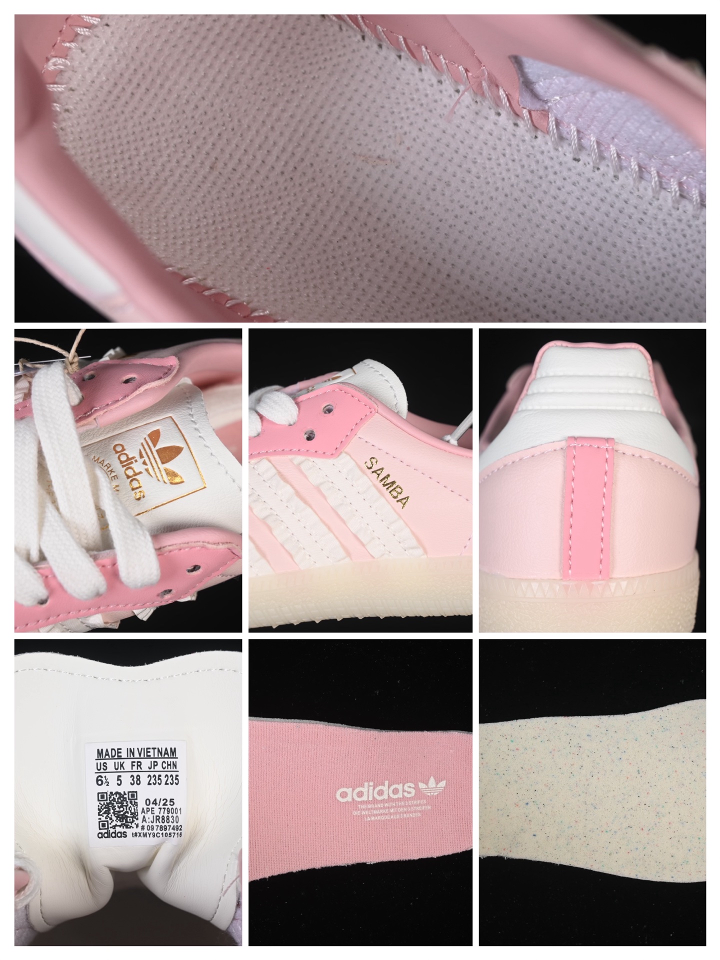 Adidas Samba OG JR8830 阿迪三叶草休闲板鞋尺码：35 36 36.5 37 38 