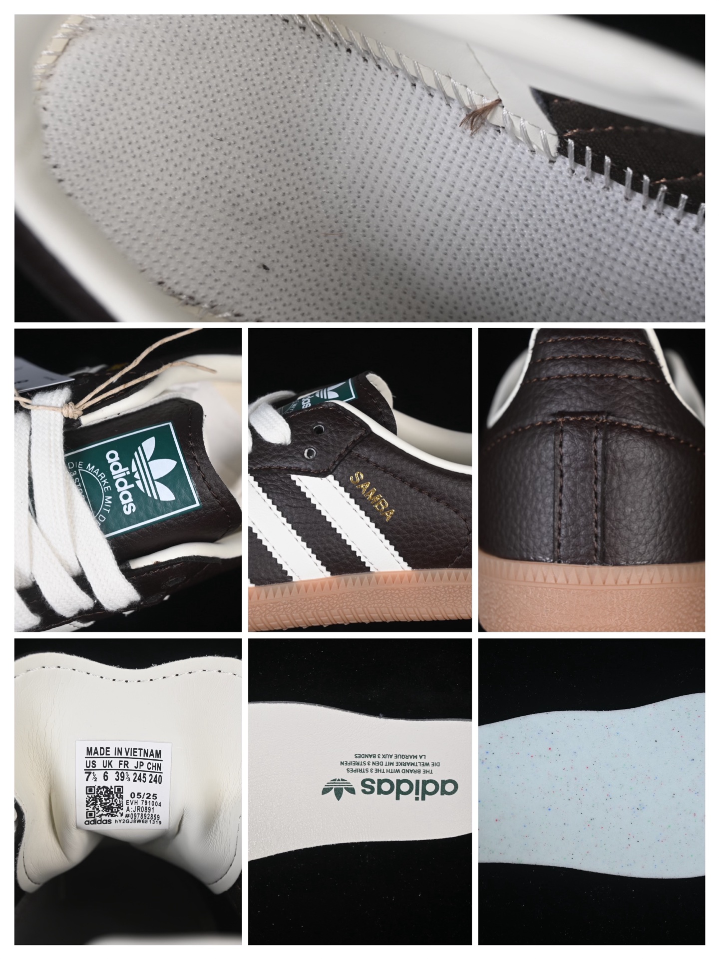 Adidas Samba OG JR0891 阿迪三叶草休闲板鞋尺码：35 36 36.5 37 38 